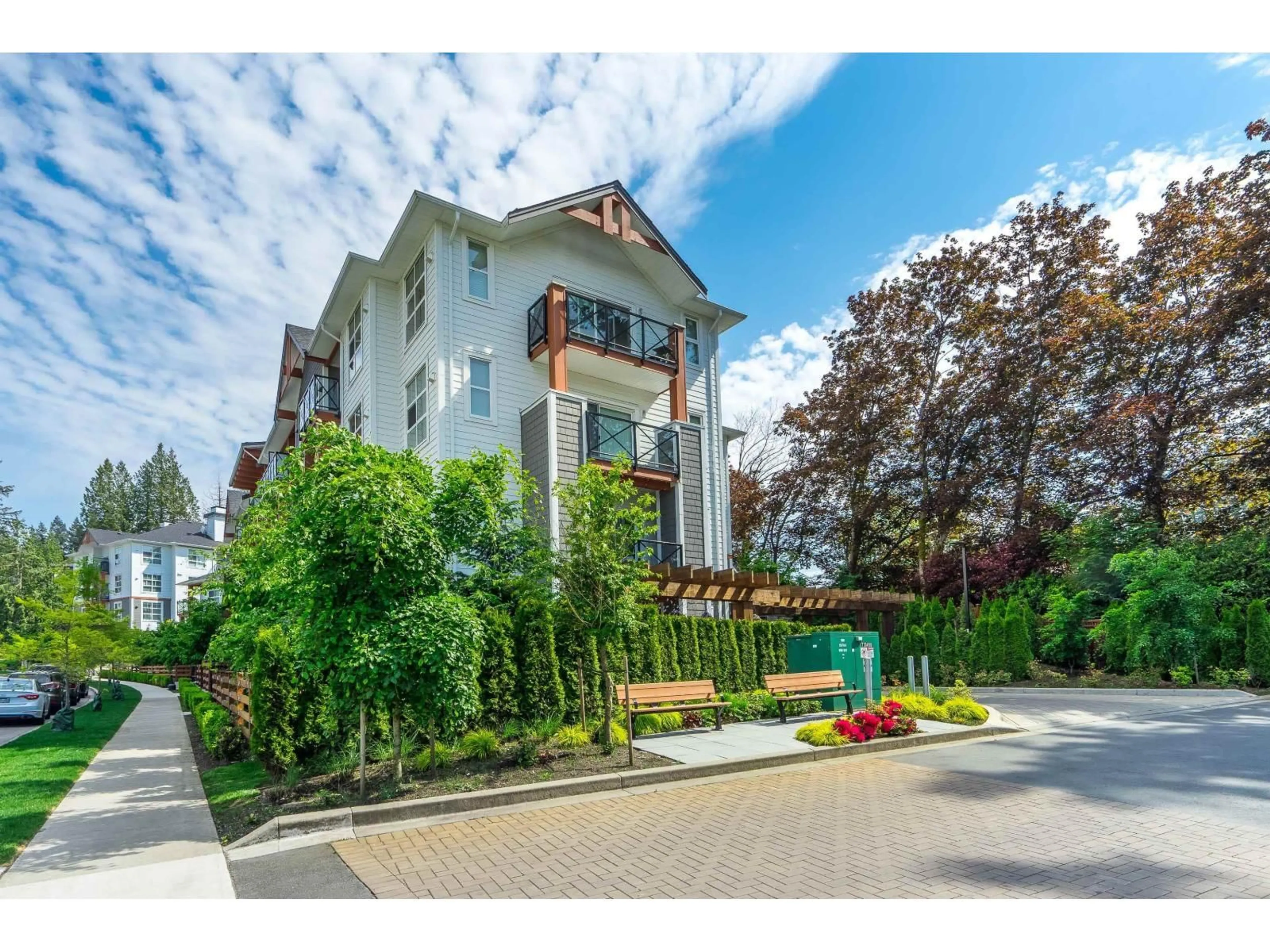 Patio, street for 207 - 14550 WINTER CRESCENT, Surrey British Columbia V4P0G4