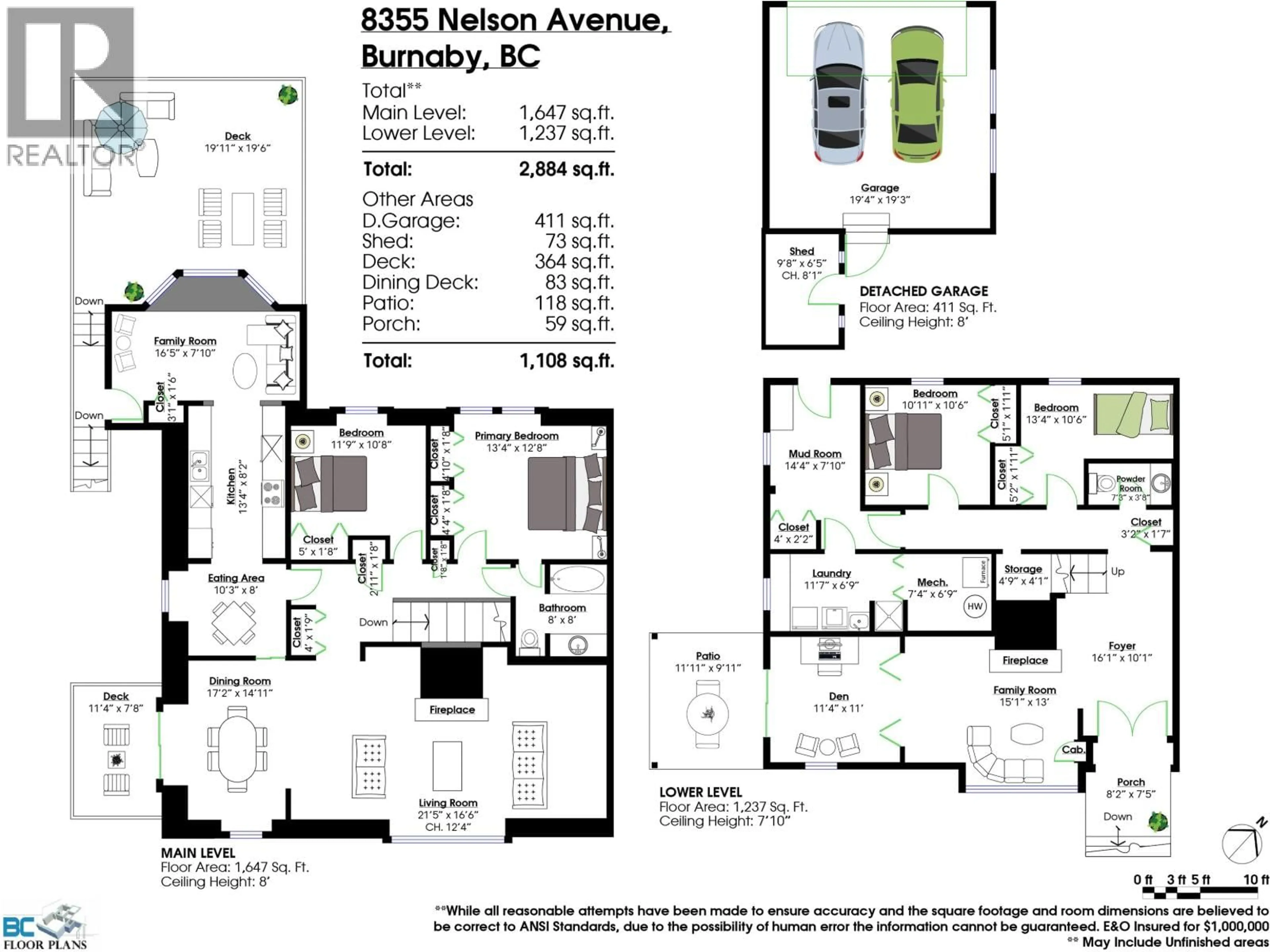 Floor plan for 8355 NELSON AVENUE, Burnaby British Columbia V5J4E8