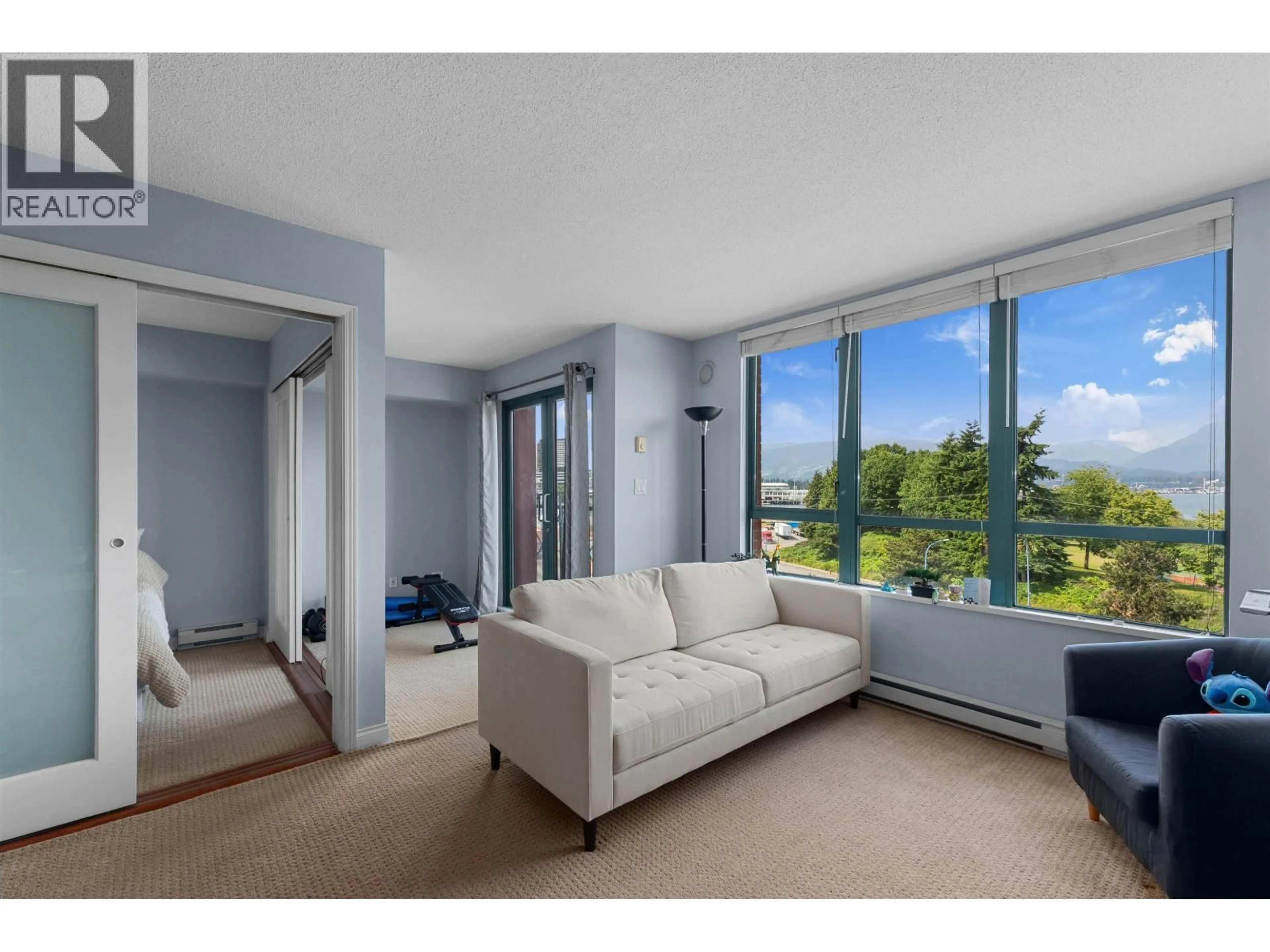 Living room with furniture, unknown for 604 - 55 ALEXANDER STREET, Vancouver British Columbia V6A1B2