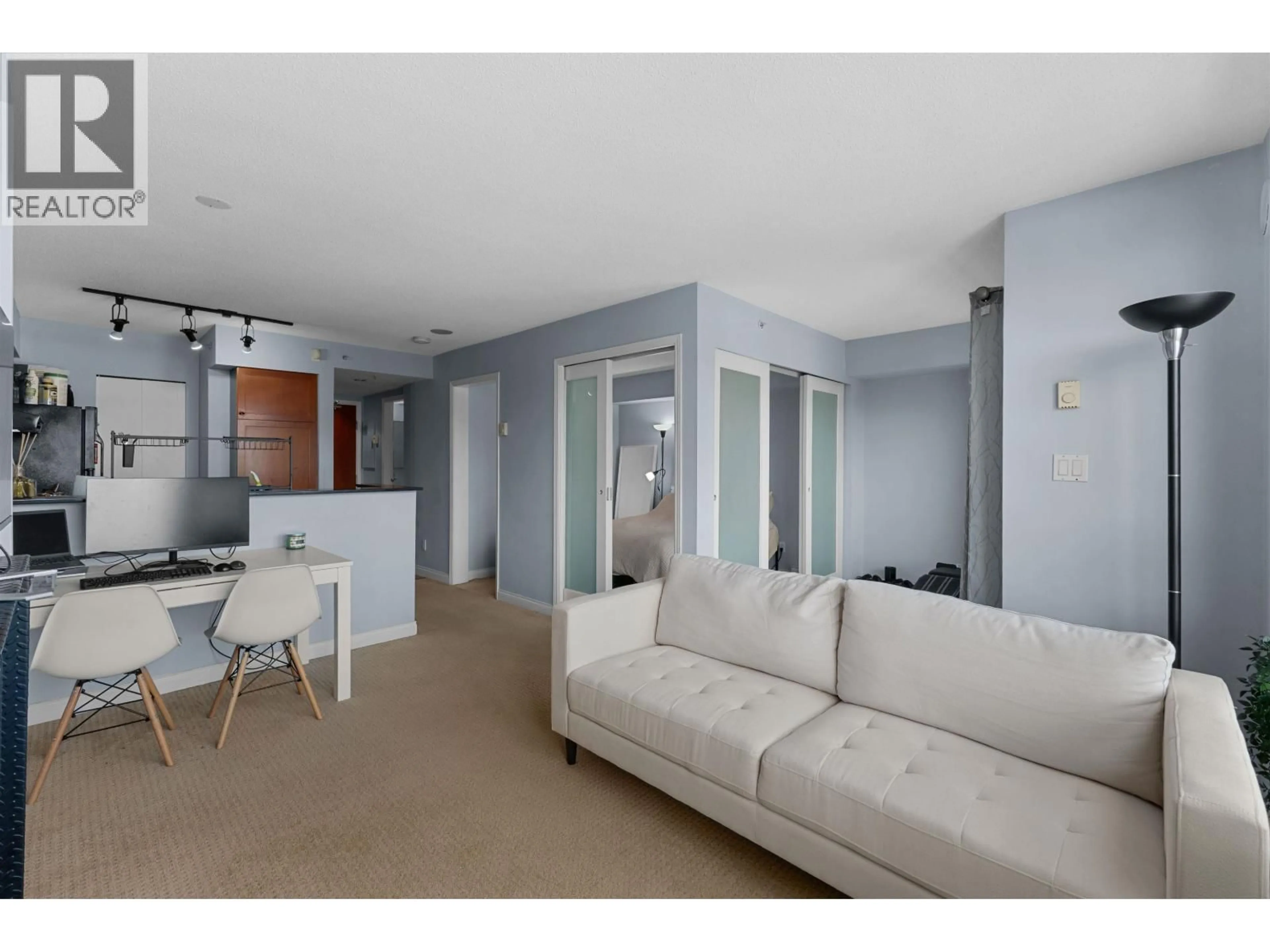 Living room with furniture, unknown for 604 - 55 ALEXANDER STREET, Vancouver British Columbia V6A1B2