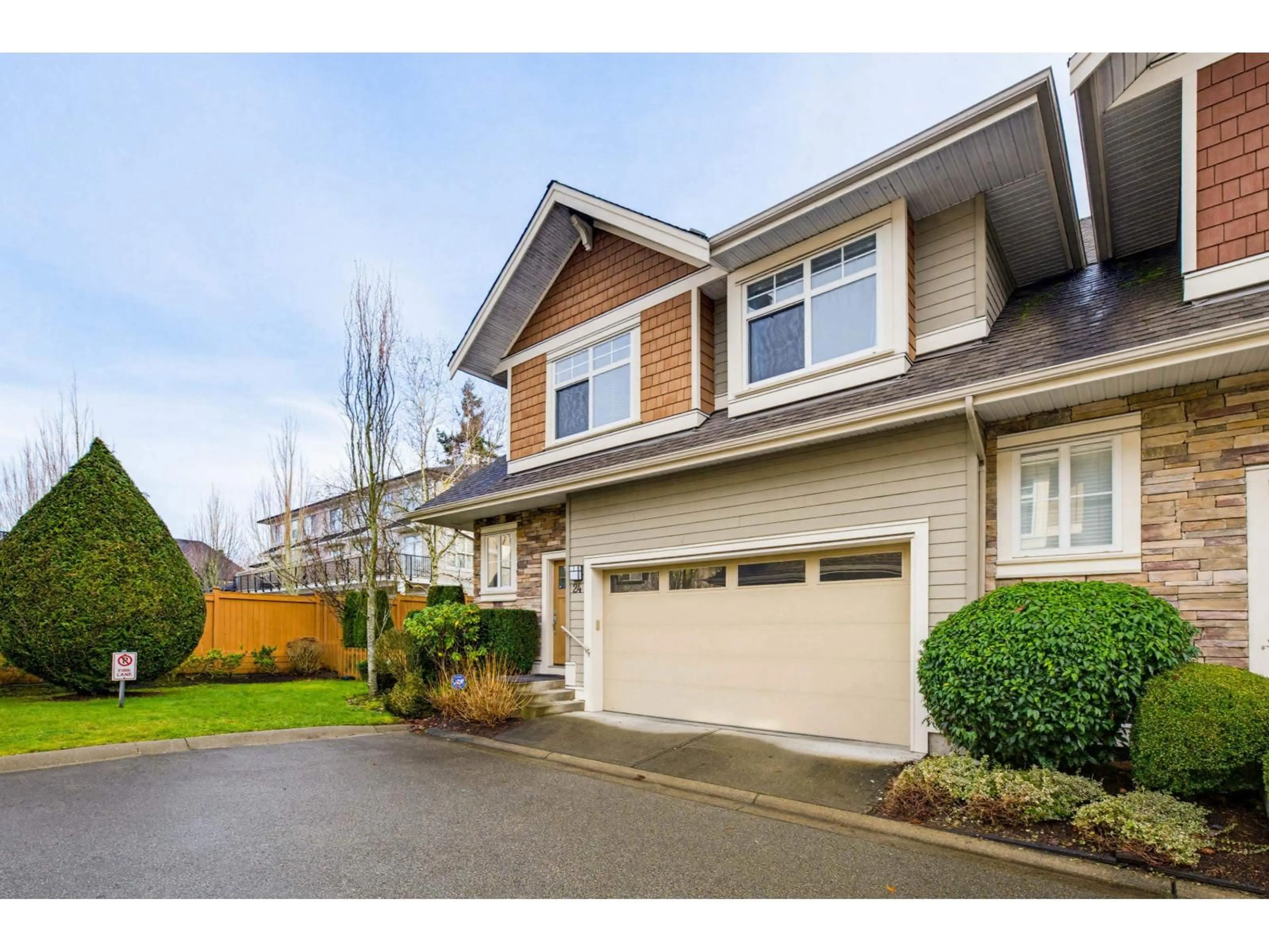 Home with vinyl exterior material, street for 24 - 2456 163 STREET, Surrey British Columbia V3S8B8