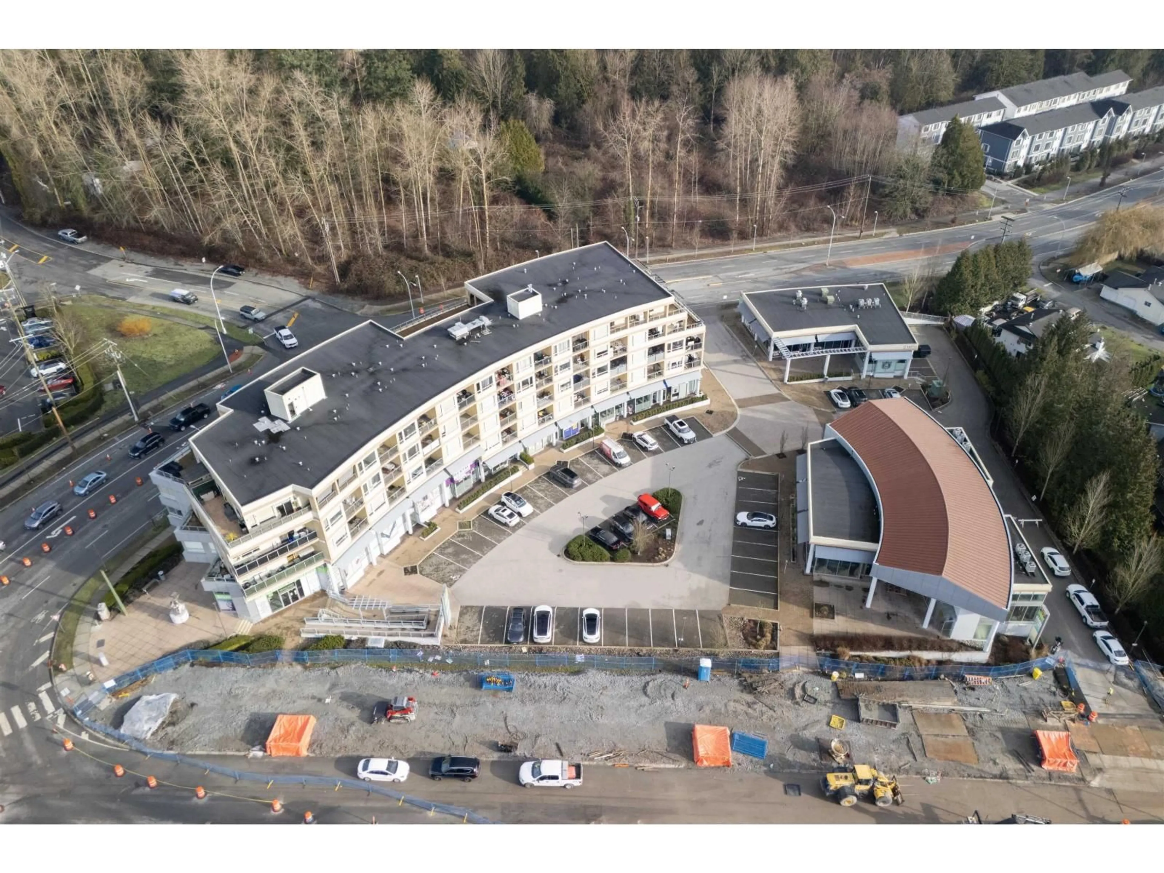 A pic from outside/outdoor area/front of a property/back of a property/a pic from drone, building for 408 - 19228 64 AVENUE, Surrey British Columbia V3S7C9