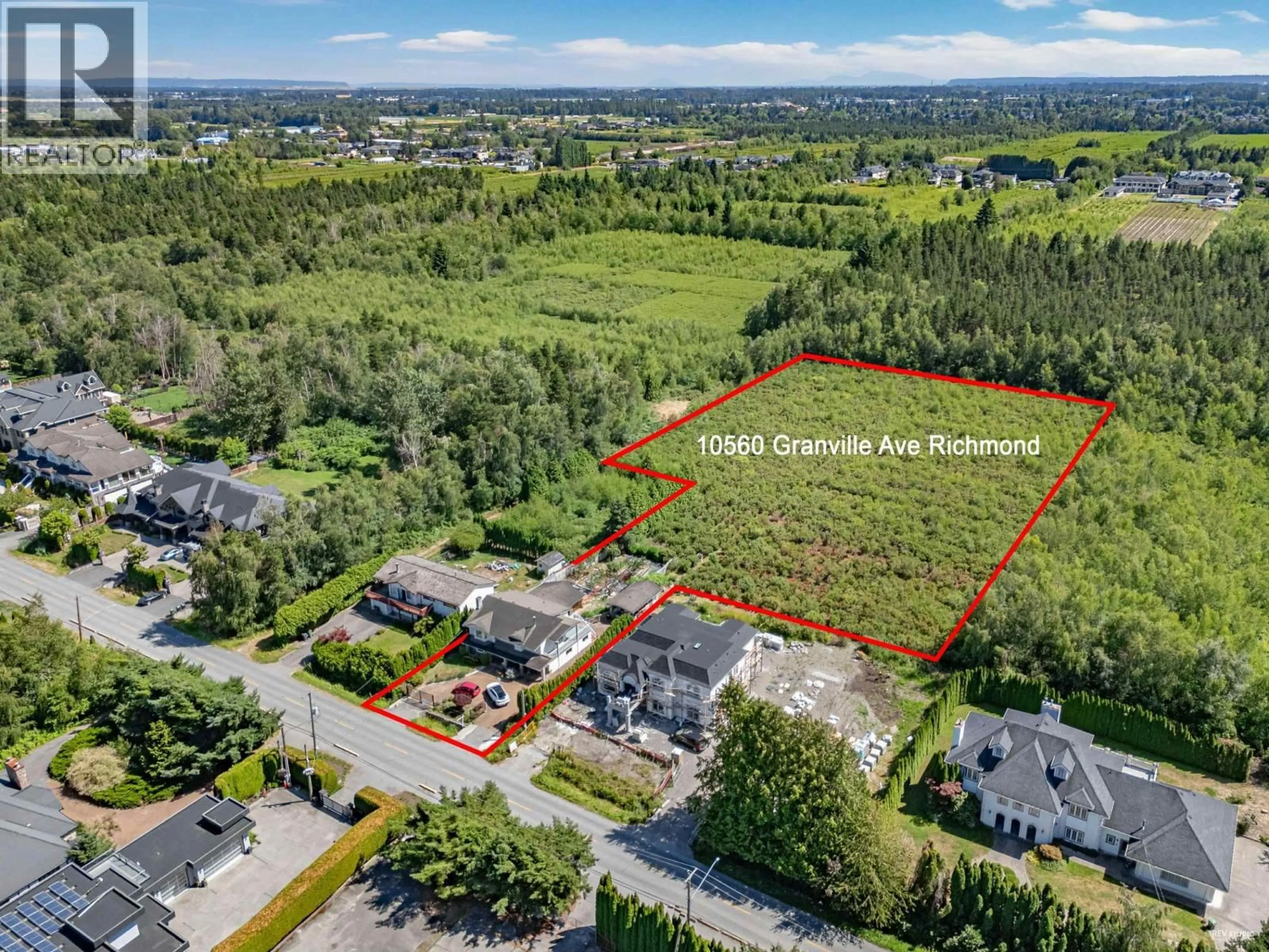 A pic from outside/outdoor area/front of a property/back of a property/a pic from drone, unknown for 10560 GRANVILLE AVENUE, Richmond British Columbia V6Y1R4