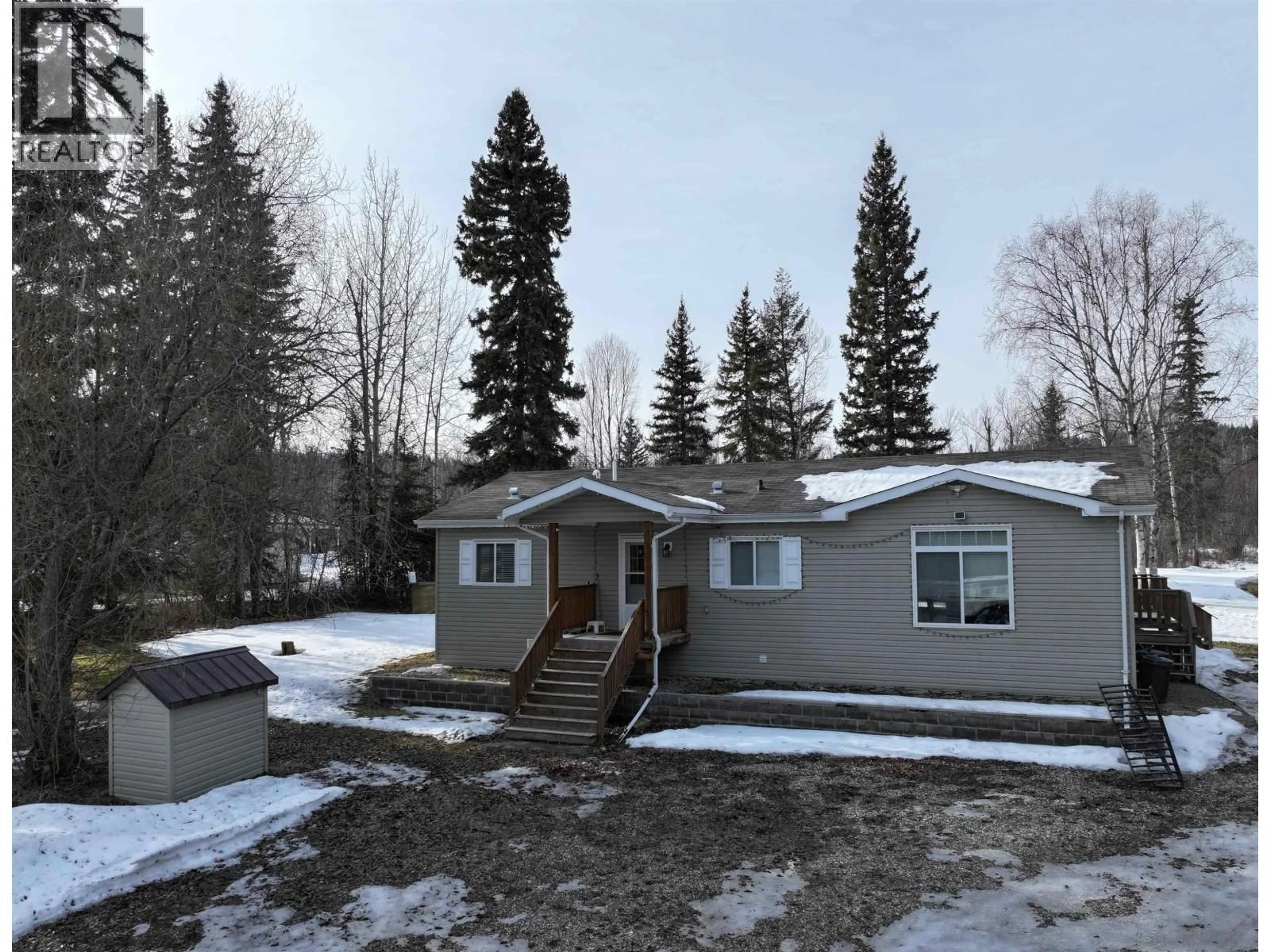 A pic from outside/outdoor area/front of a property/back of a property/a pic from drone, unknown for 1094 KUPFERSCHMIDT ROAD, Quesnel British Columbia V2J6G9