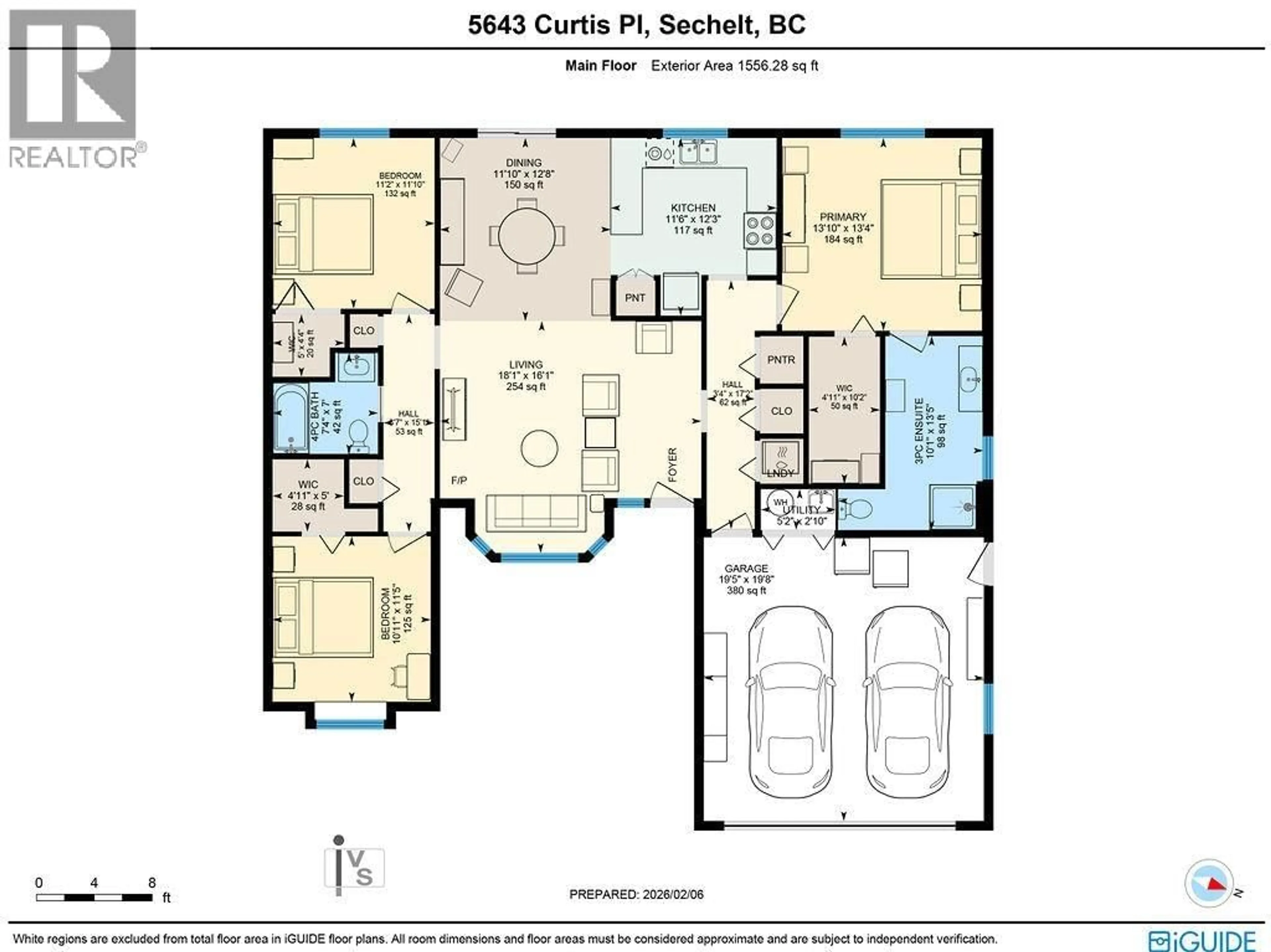 Floor plan for 5643 CURTIS PLACE, Sechelt British Columbia V7Z0R9