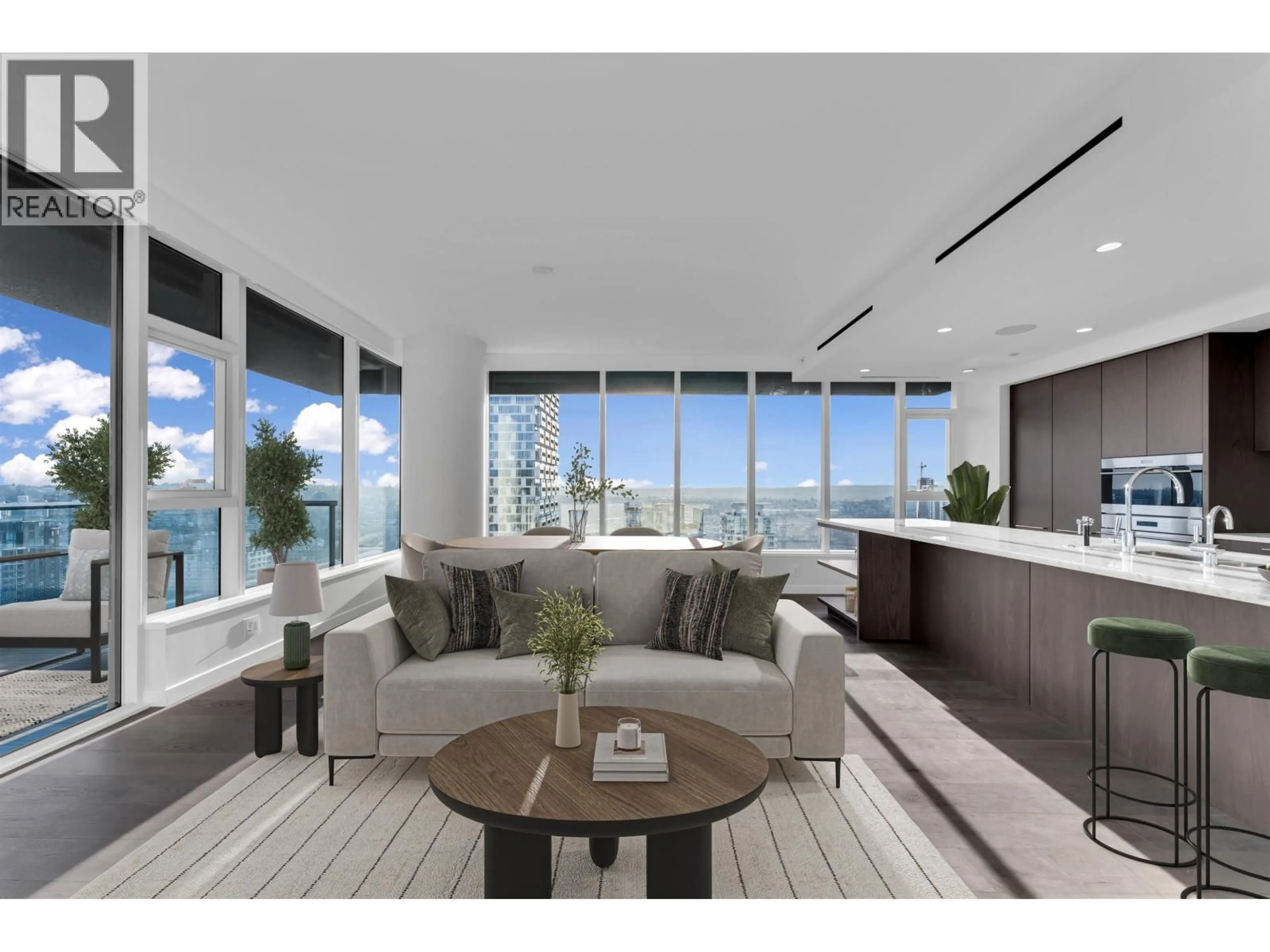 Living room with furniture, unknown for 3103 - 1335 HOWE STREET, Vancouver British Columbia V6Z0H1