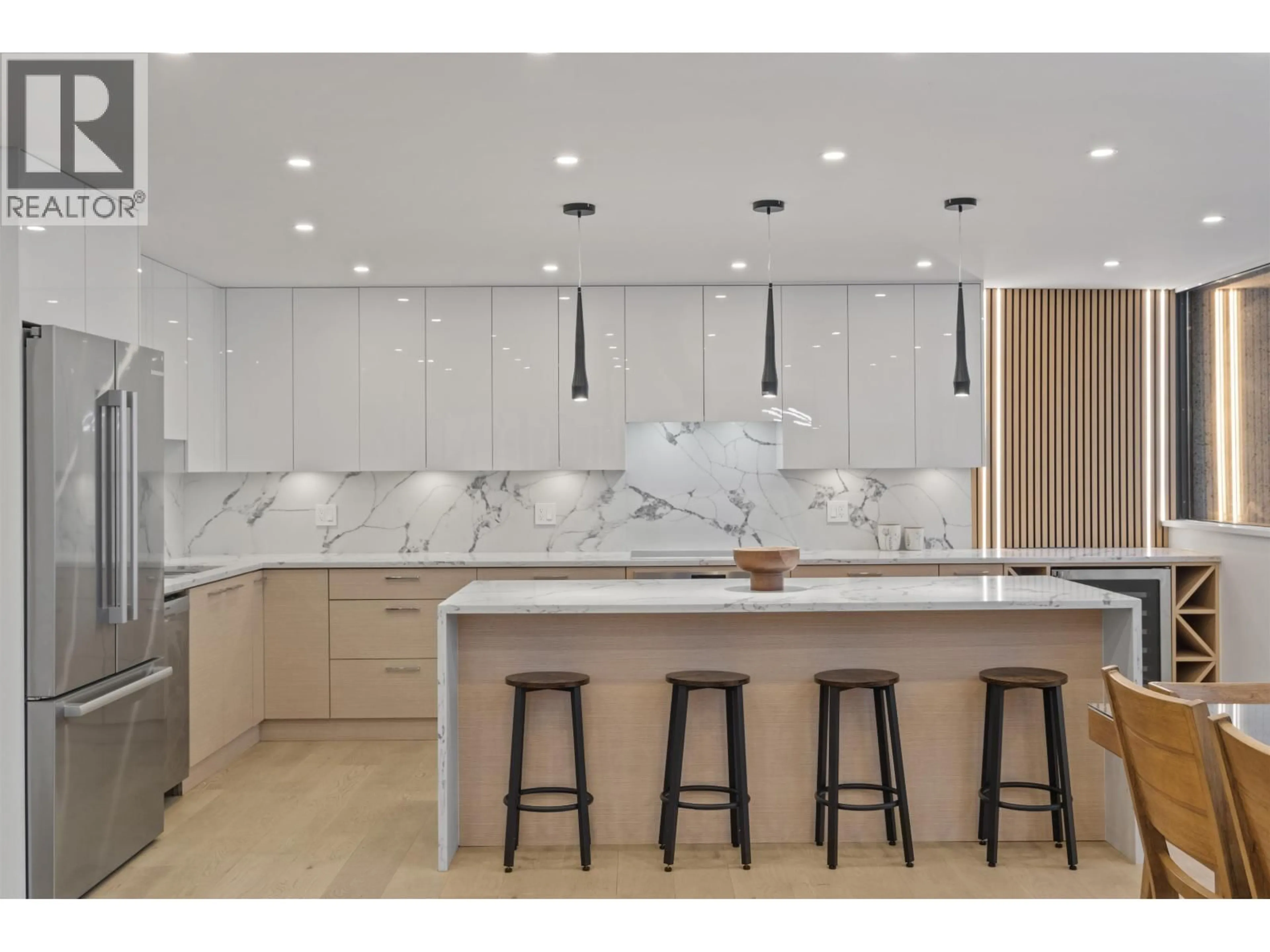 Contemporary kitchen, ceramic/tile floor for 1207 - 1515 EASTERN AVENUE, North Vancouver British Columbia V7L4R2