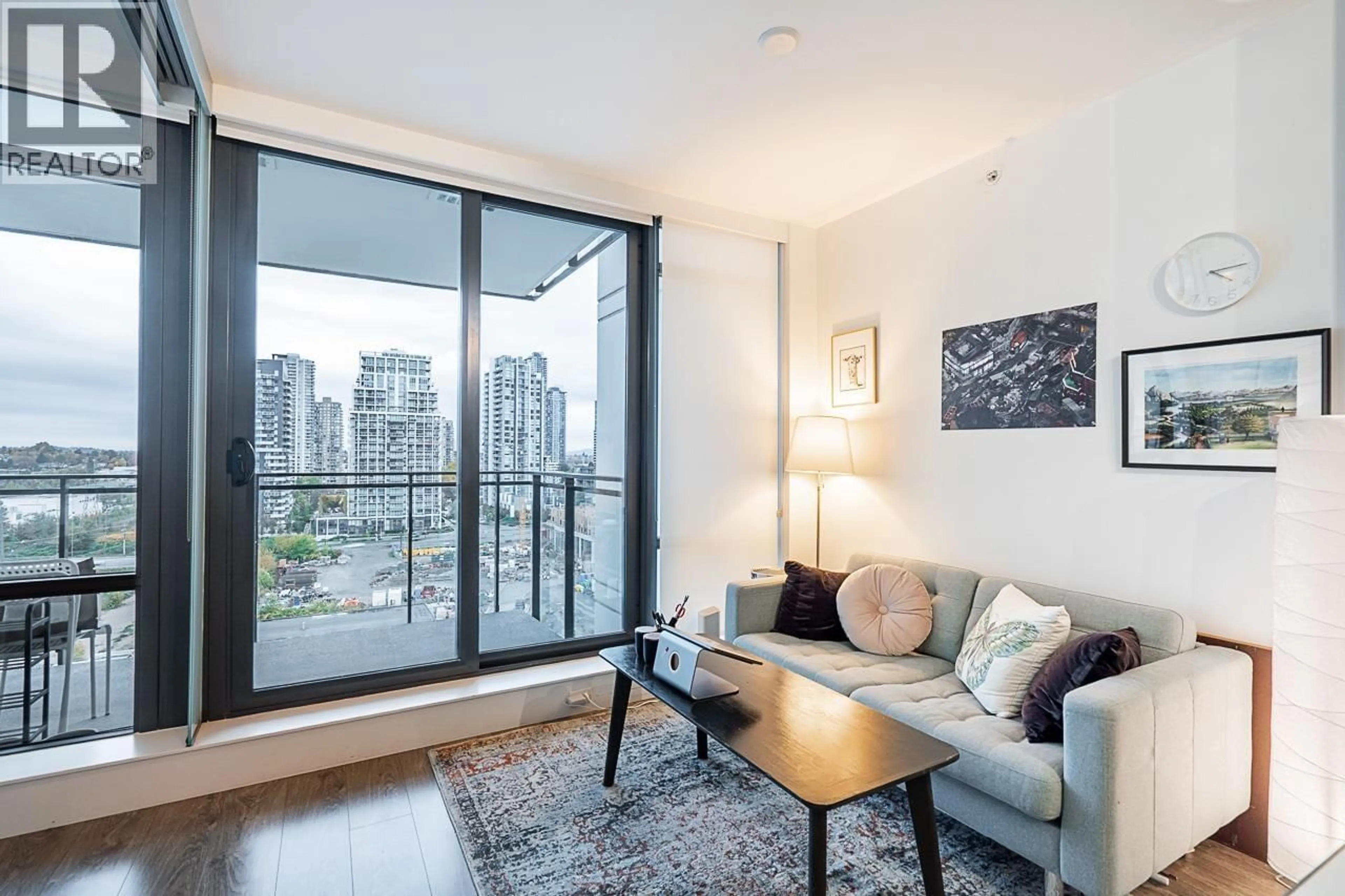 Living room with furniture, unknown for 1507 - 2378 ALPHA AVENUE, Burnaby British Columbia V5C0K2