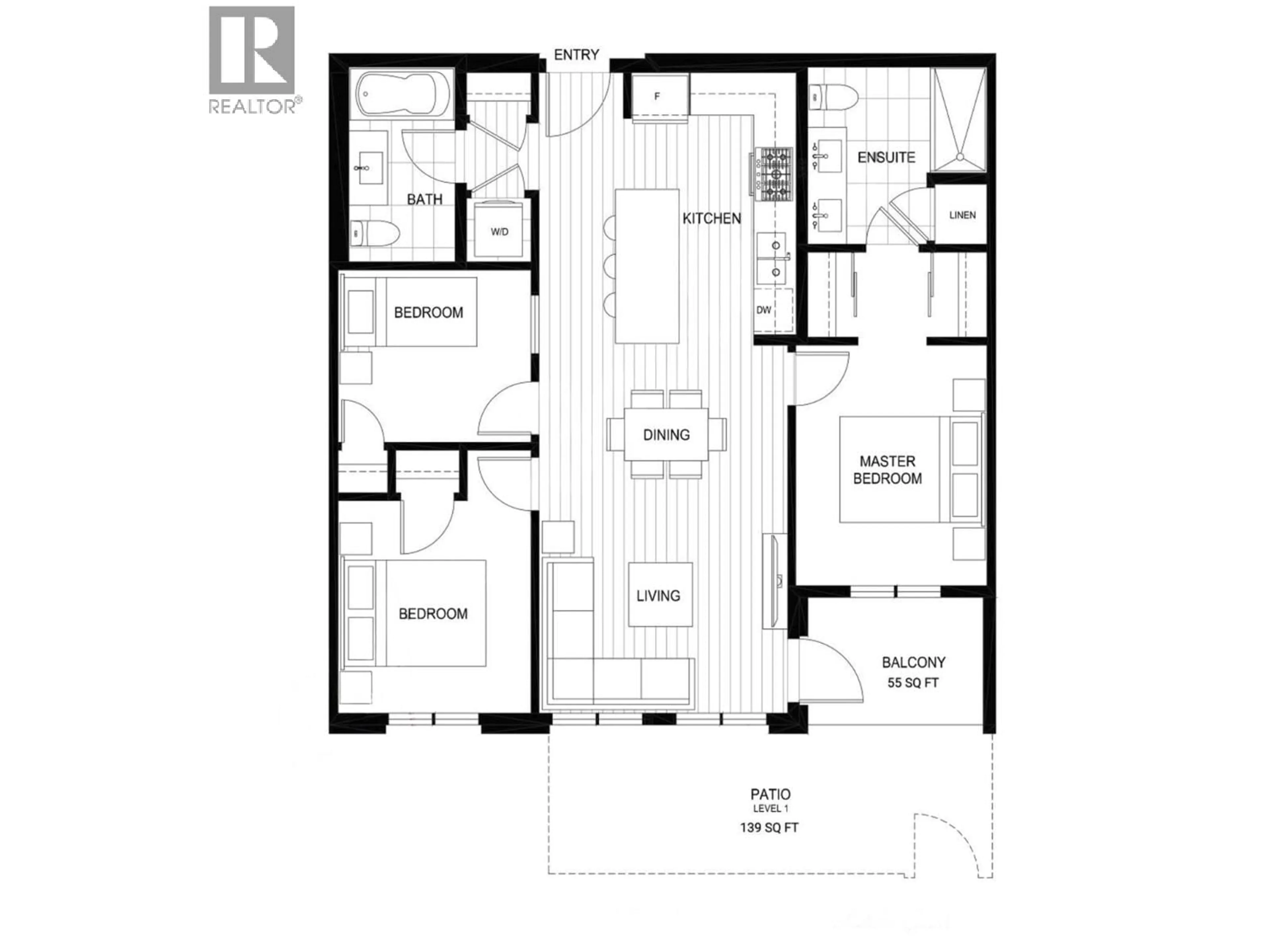 Floor plan for 403 - 750 DOGWOOD STREET, Coquitlam British Columbia V3J4B7