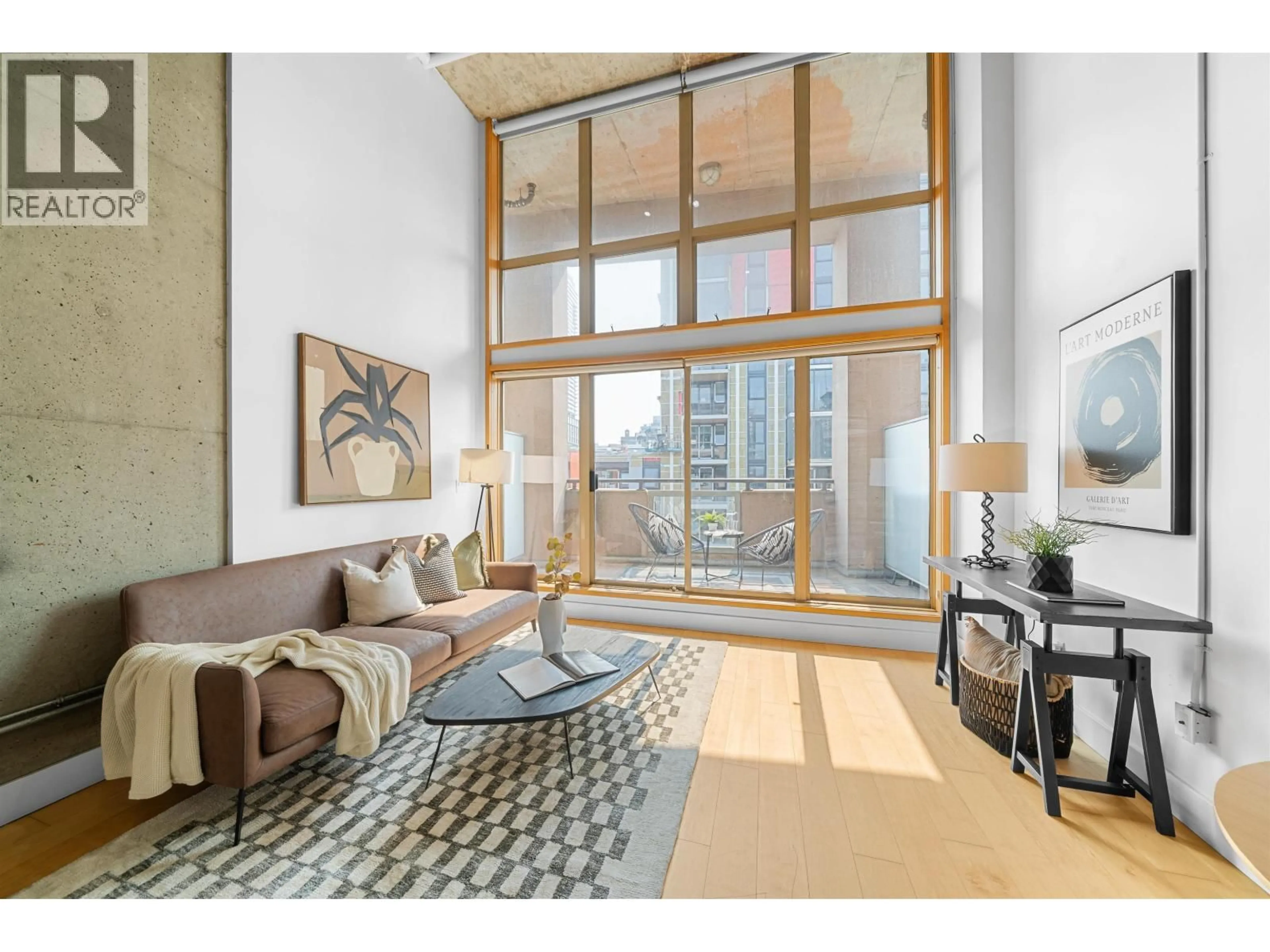 Living room with furniture, unknown for 413 - 1529 6TH AVENUE, Vancouver British Columbia V6J1R1