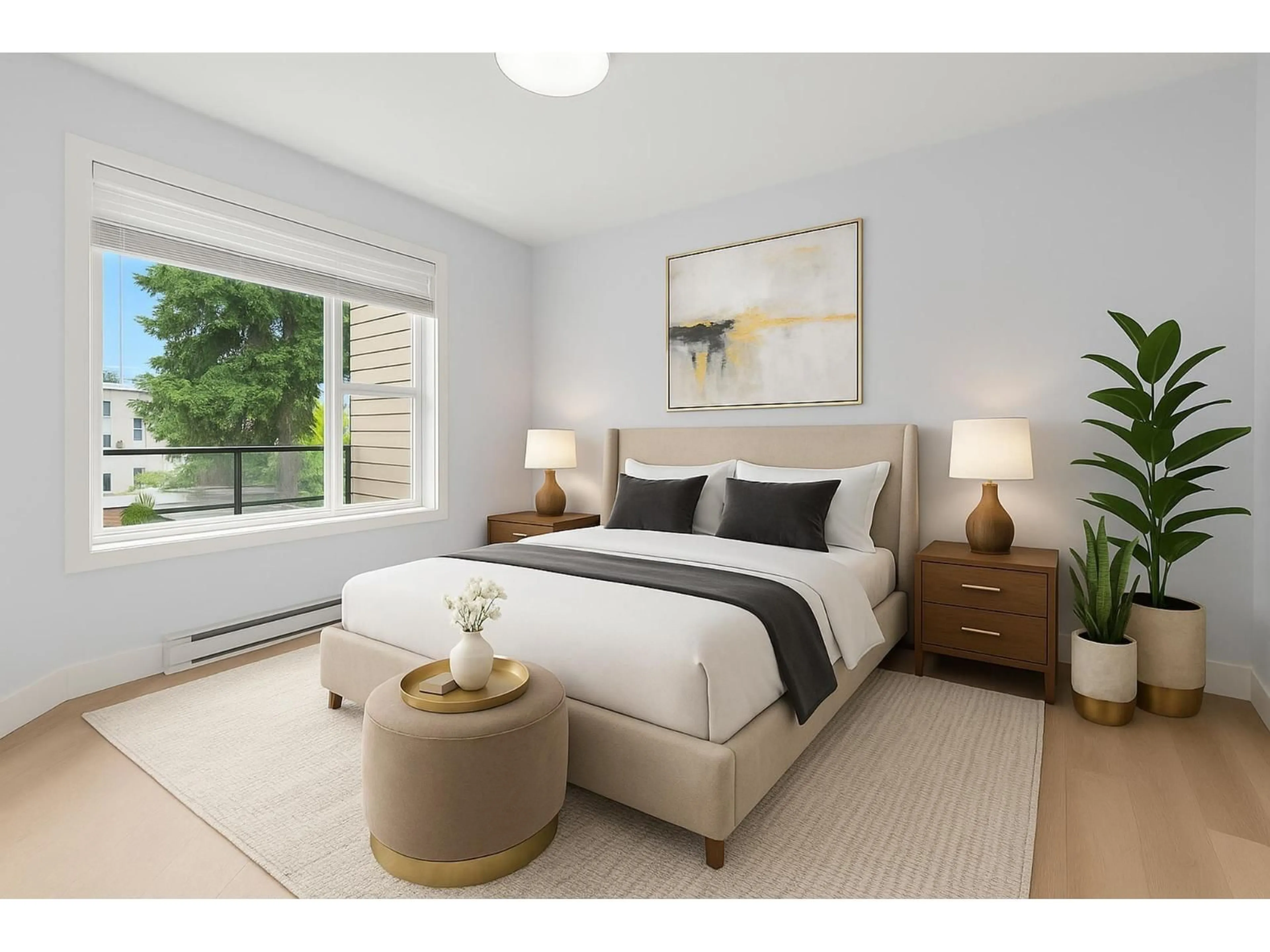 Bedroom with bed, unknown for 412 - 15956 86A AVENUE, Surrey British Columbia V4N6N8