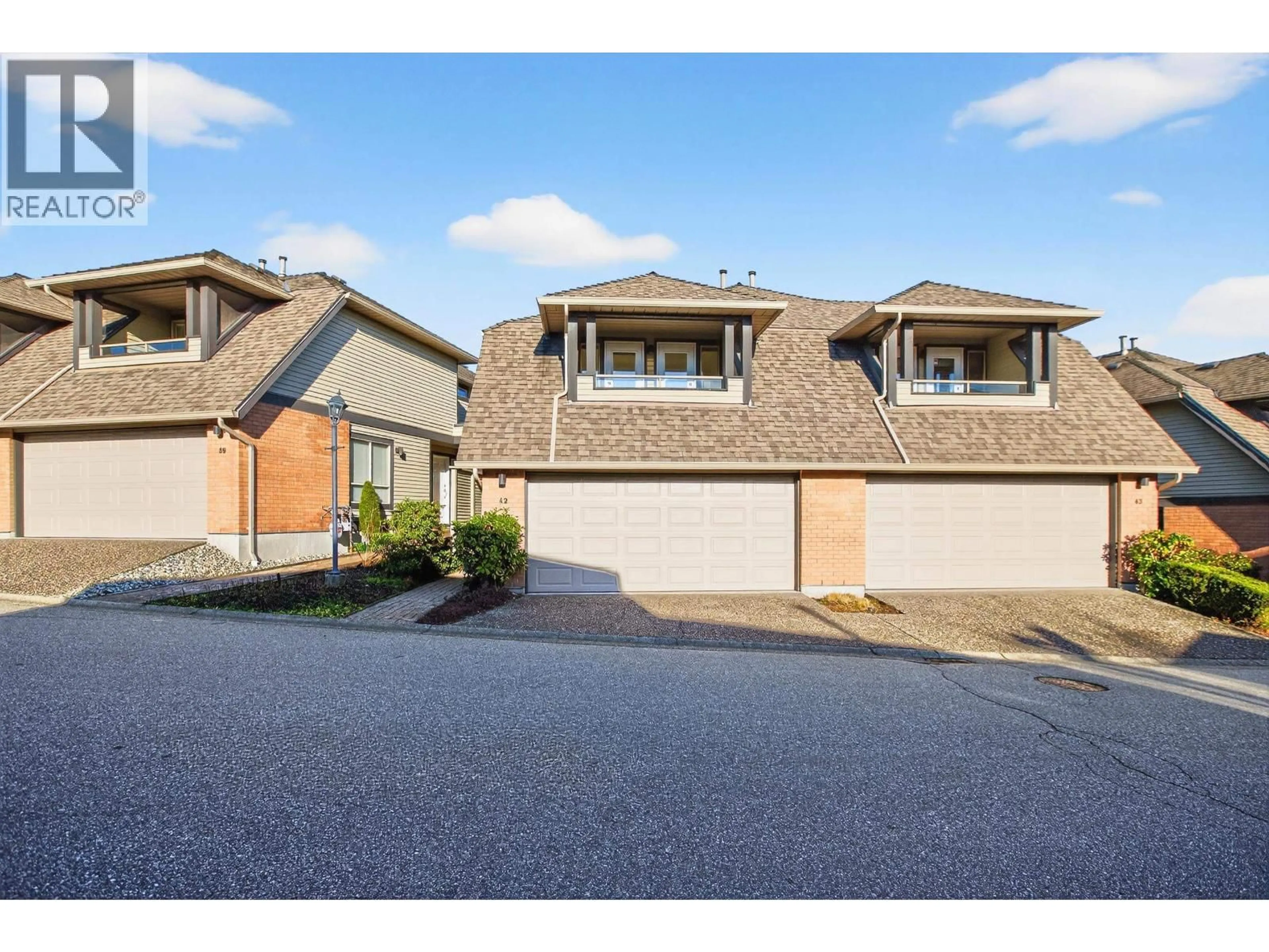 A pic from outside/outdoor area/front of a property/back of a property/a pic from drone, street for 42 - 1207 CONFEDERATION DRIVE, Port Coquitlam British Columbia V3C6B8