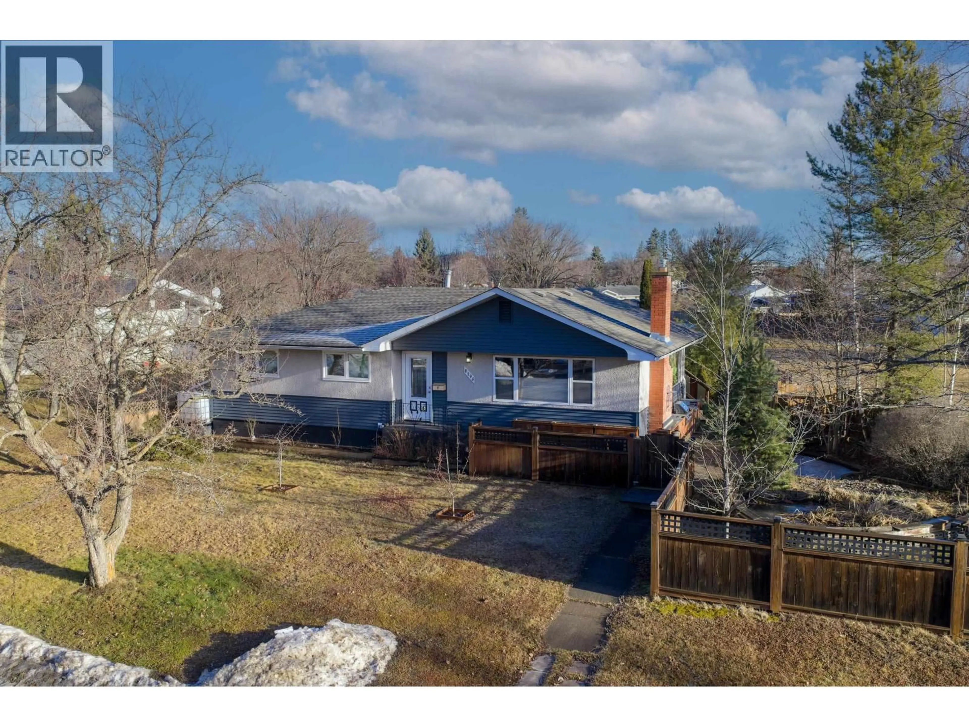 A pic from outside/outdoor area/front of a property/back of a property/a pic from drone, water/lake/river/ocean view for 2795 EWERT CRESCENT, Prince George British Columbia V2M2S1