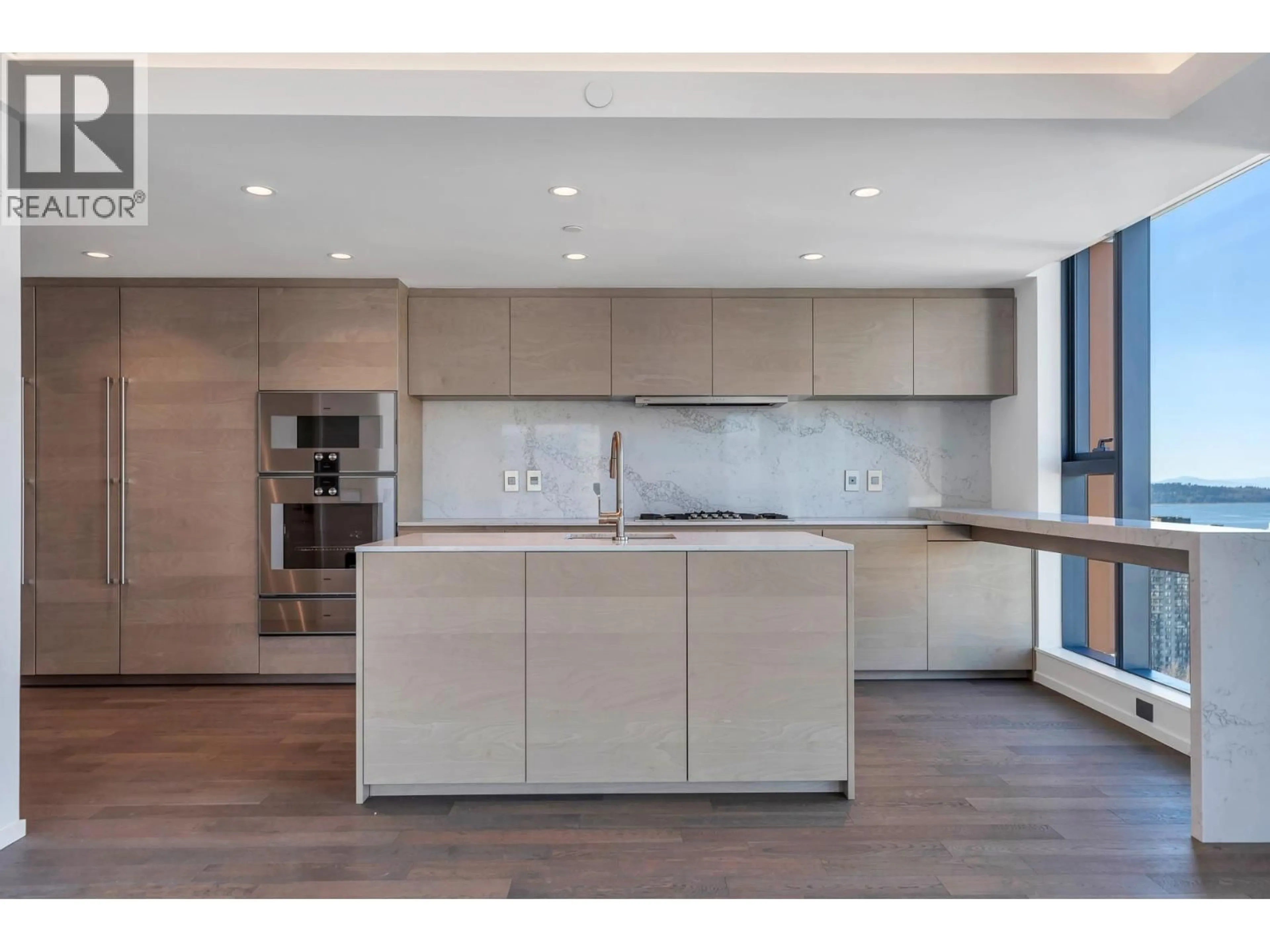 Open concept kitchen, unknown for 2402 - 1482 ROBSON STREET, Vancouver British Columbia V6G0E4