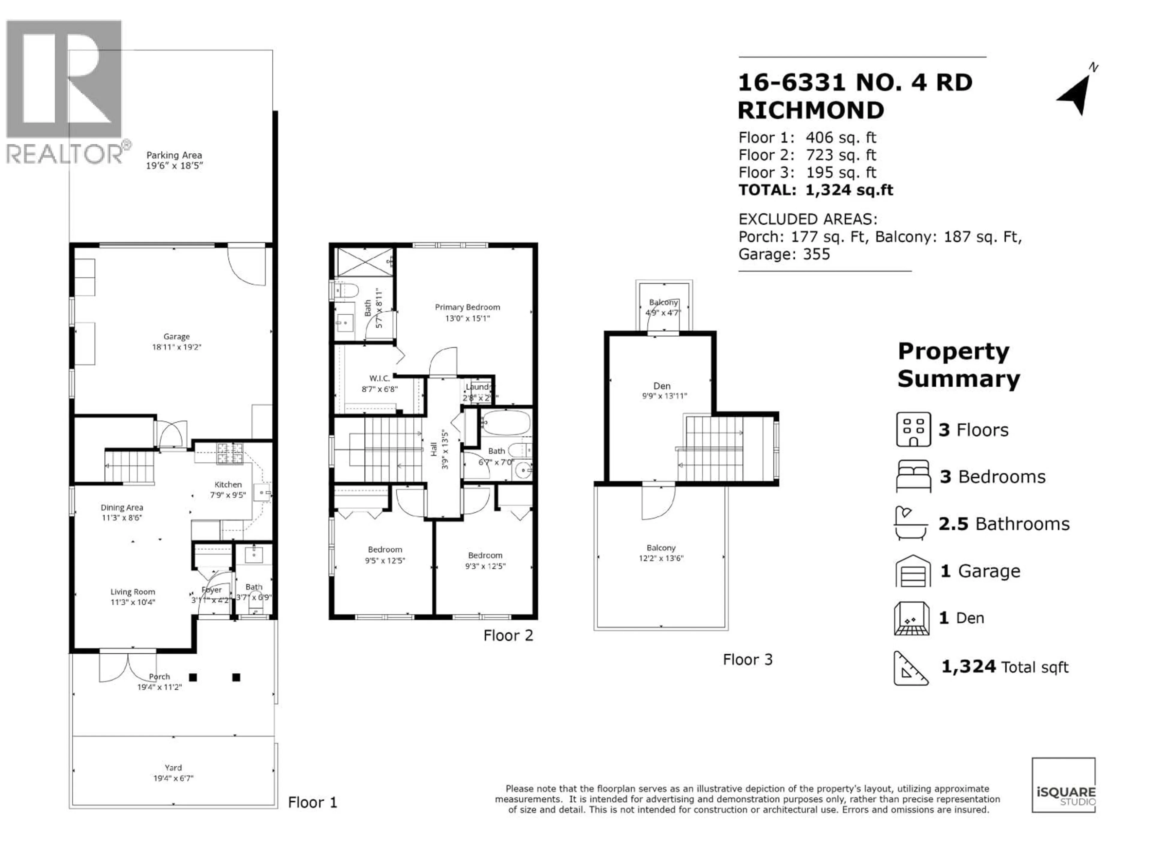 Floor plan for 16 - 6331 NO. 4 ROAD, Richmond British Columbia V6Y2T1