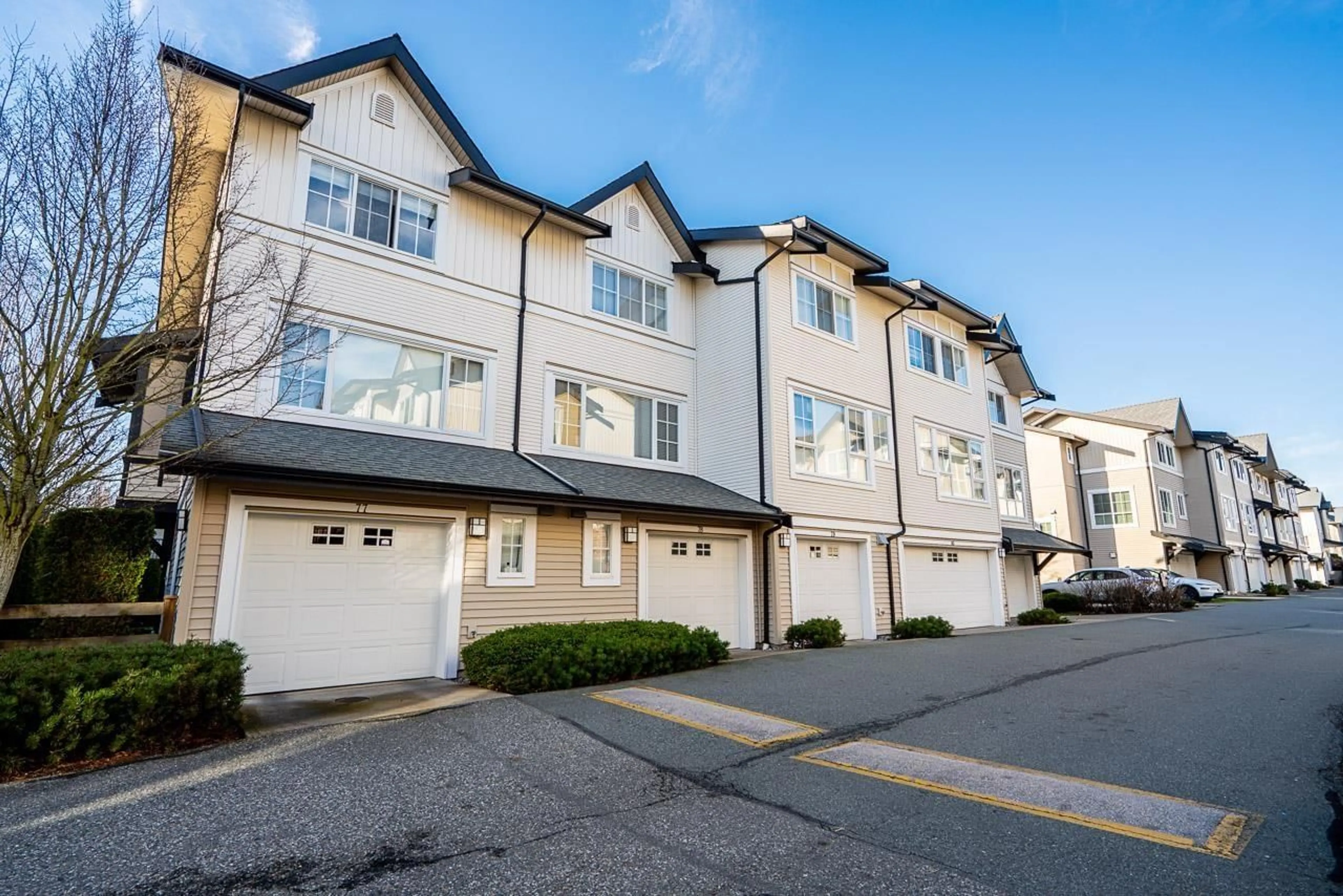 A pic from outside/outdoor area/front of a property/back of a property/a pic from drone, street for 81 - 2450 161A STREET, Surrey British Columbia V3Z8K4