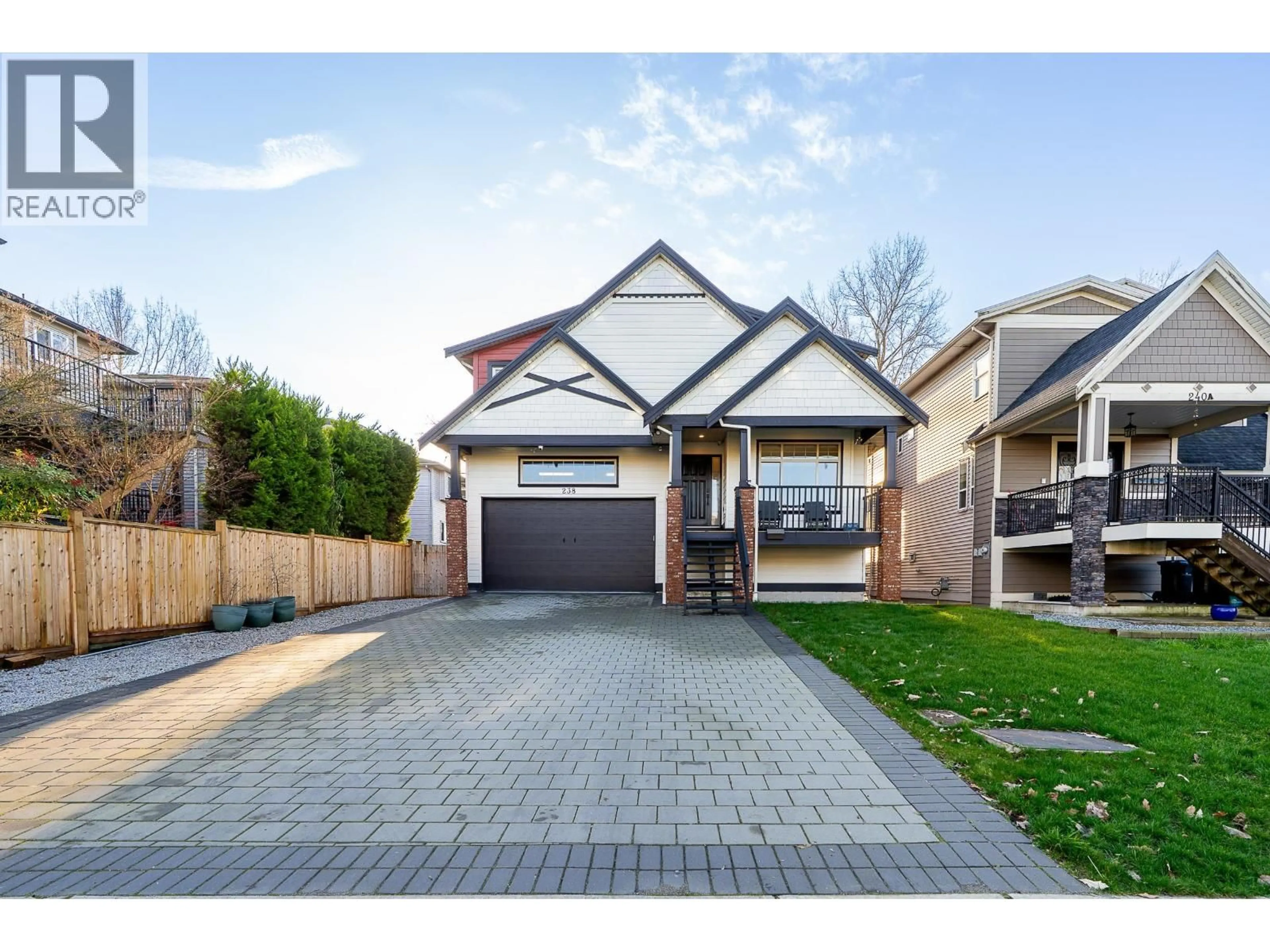 Home with brick exterior material, street for 238 PHILLIPS STREET, New Westminster British Columbia V3M5P1