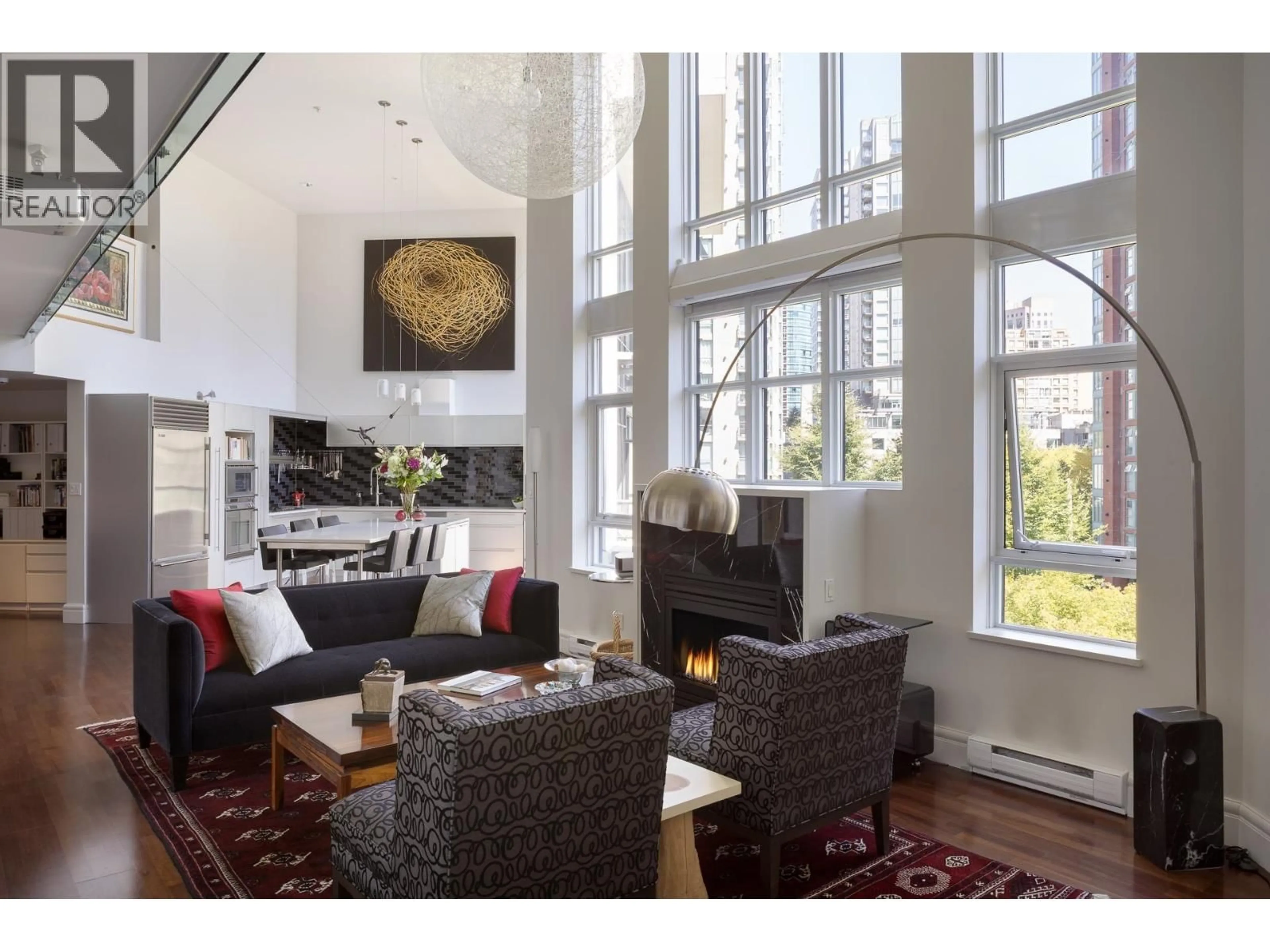 Living room with furniture, unknown for 401 - 988 RICHARDS STREET, Vancouver British Columbia V6B8R2