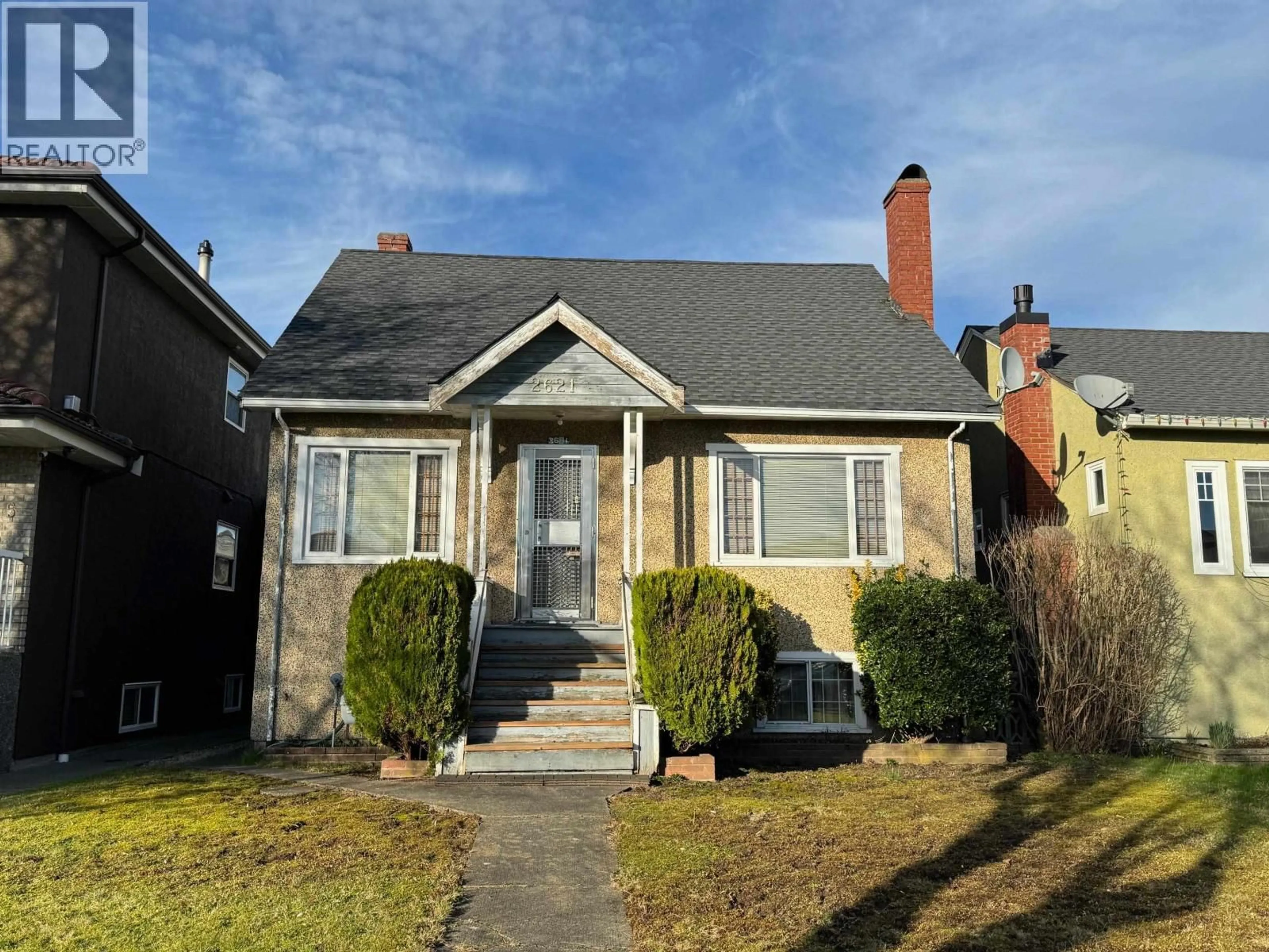 Home with brick exterior material, street for 2621 KITCHENER STREET, Vancouver British Columbia V5K3C9
