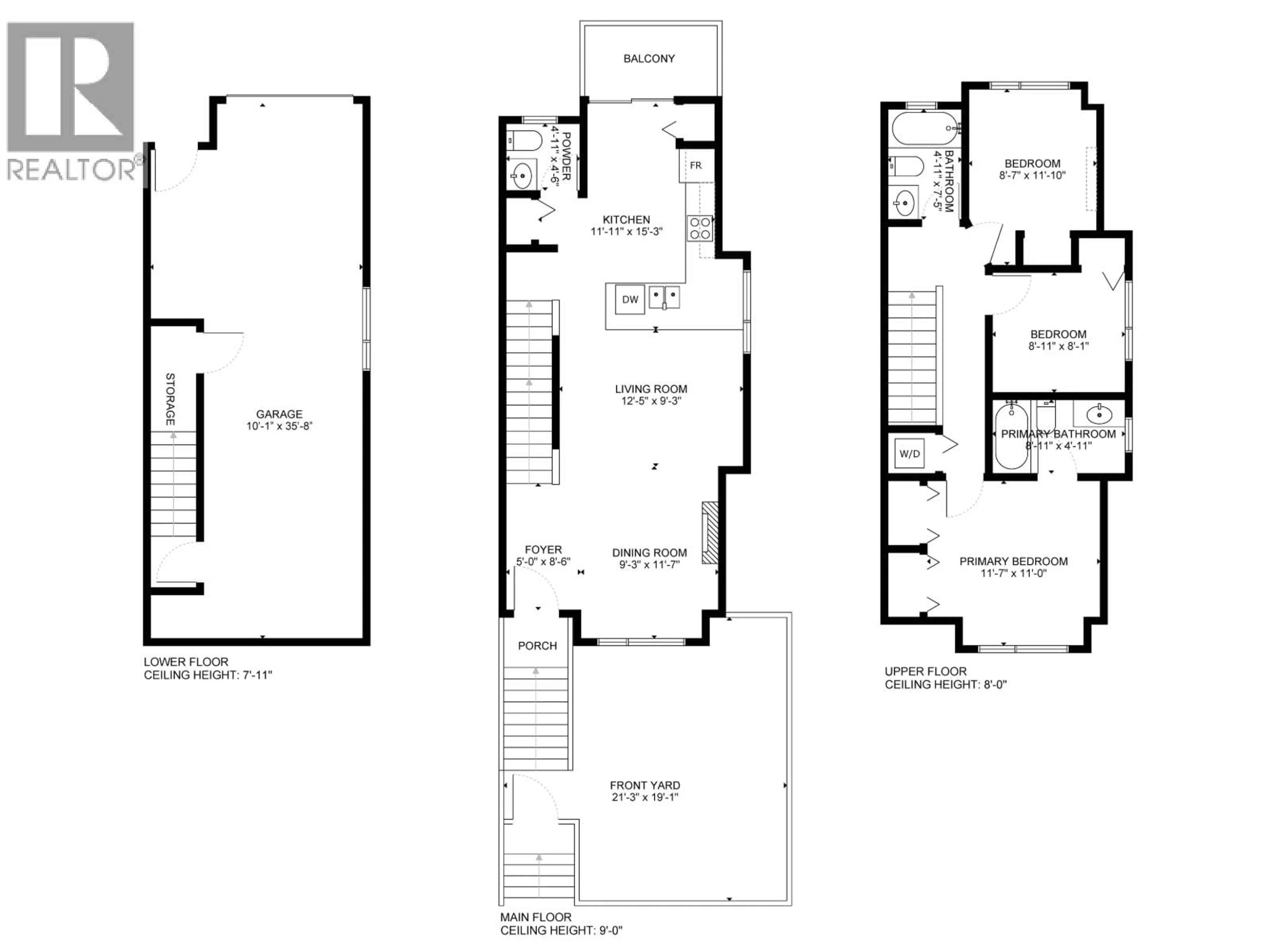Floor plan for 4 - 4099 NO. 4 ROAD, Richmond British Columbia V6X2M2