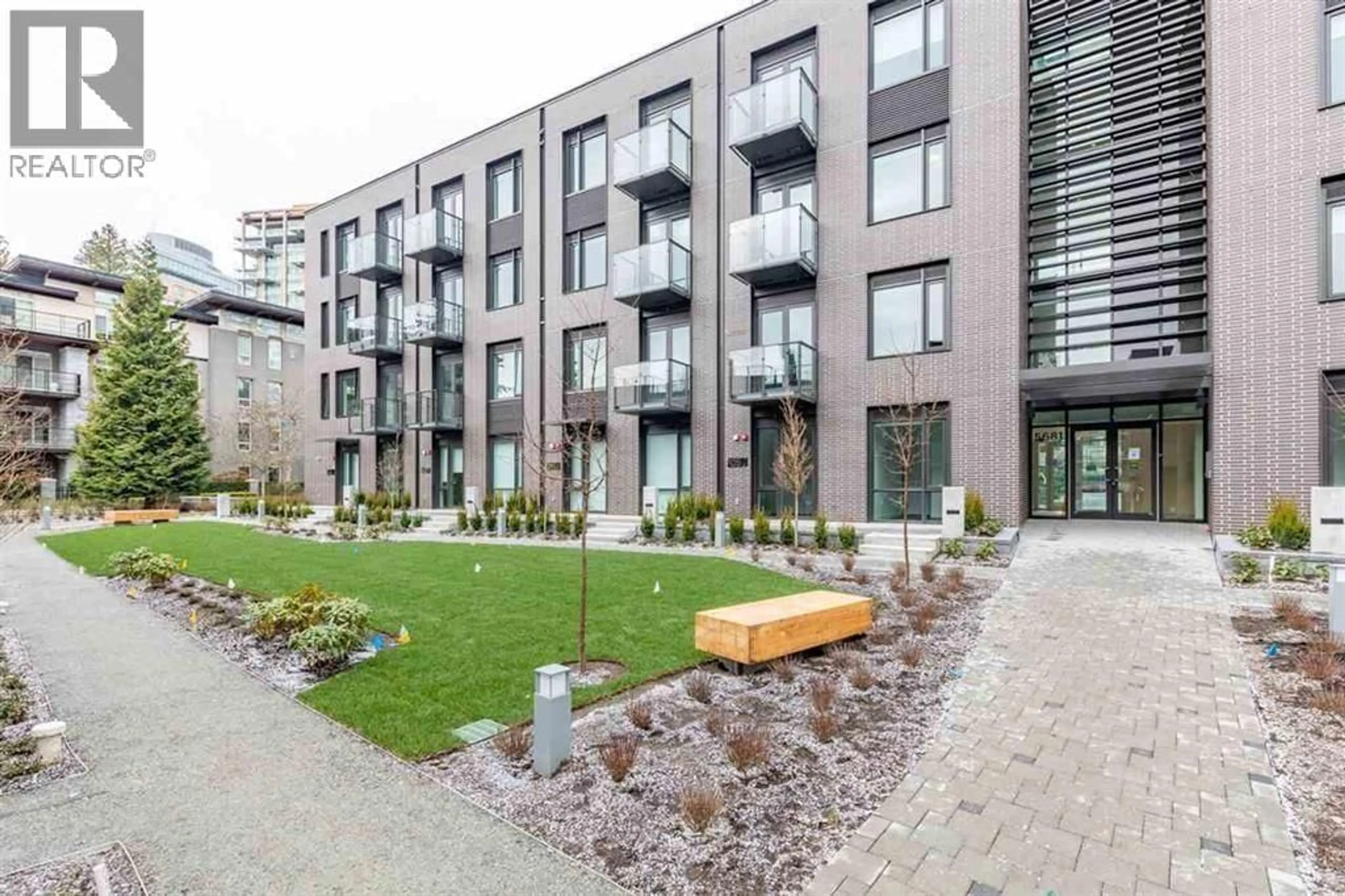 Patio, building for 206 - 5681 BIRNEY AVENUE, Vancouver British Columbia V6S0L5