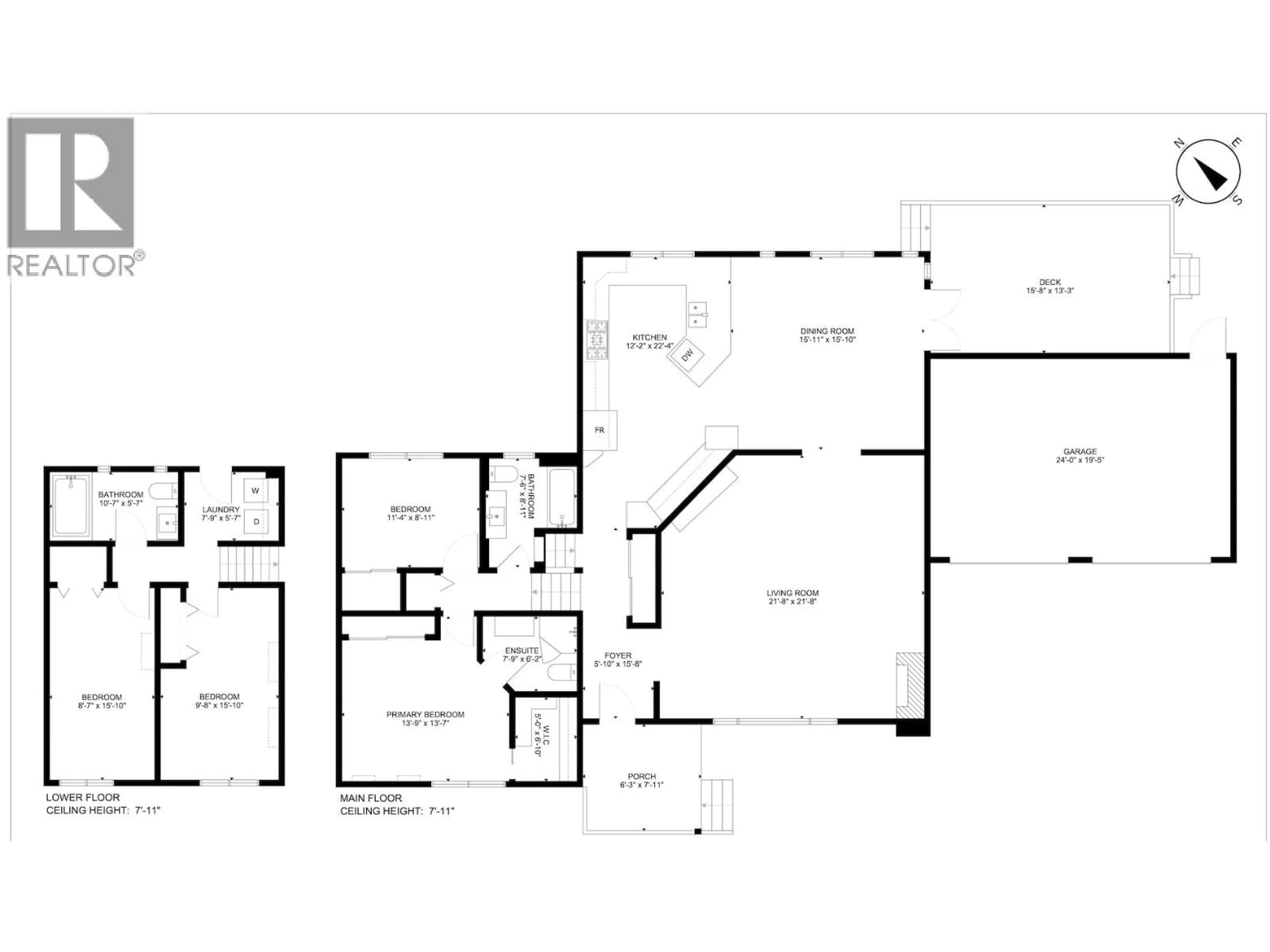 Floor plan for 4670 WILLOW CREEK ROAD, West Vancouver British Columbia V7W1C2