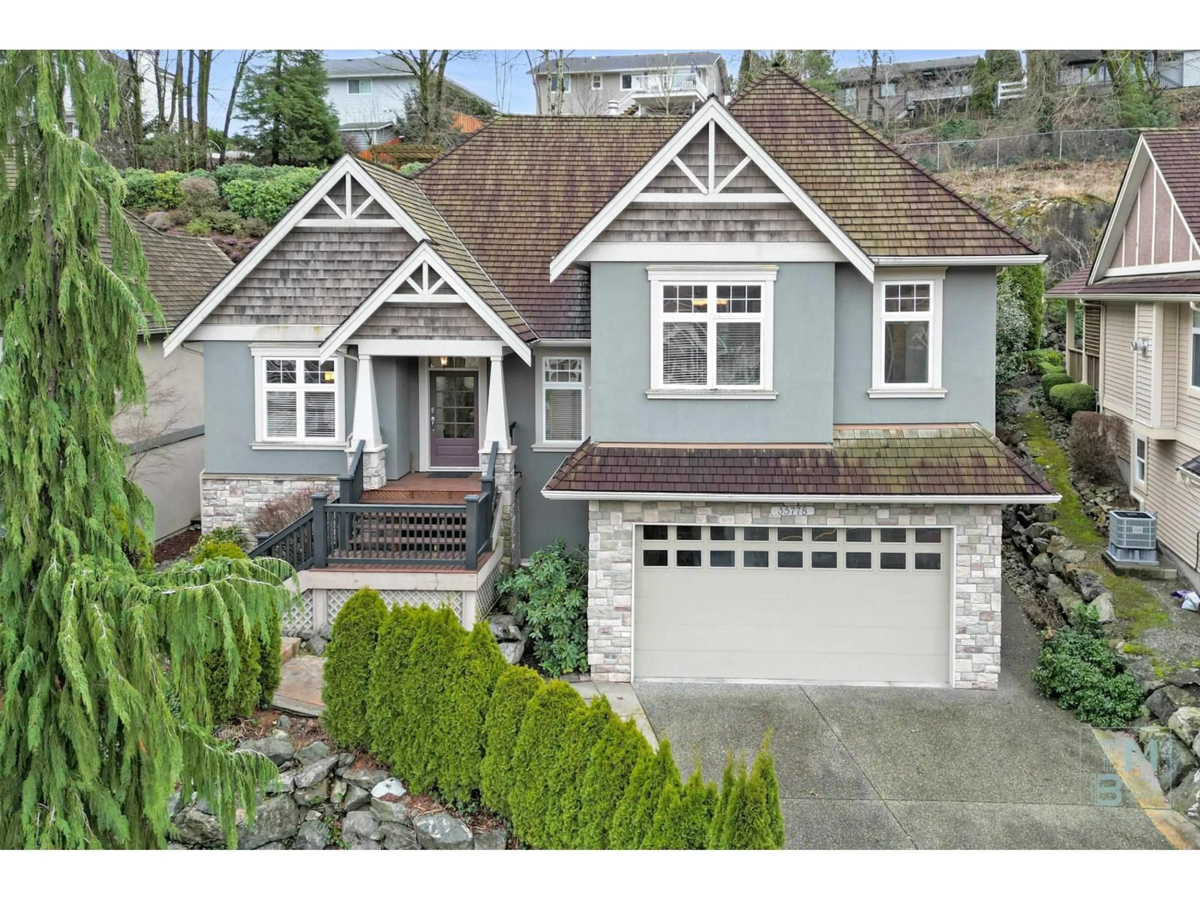 Home with vinyl exterior material, street for 35778 MARSHALL ROAD, Abbotsford British Columbia V3G3A4