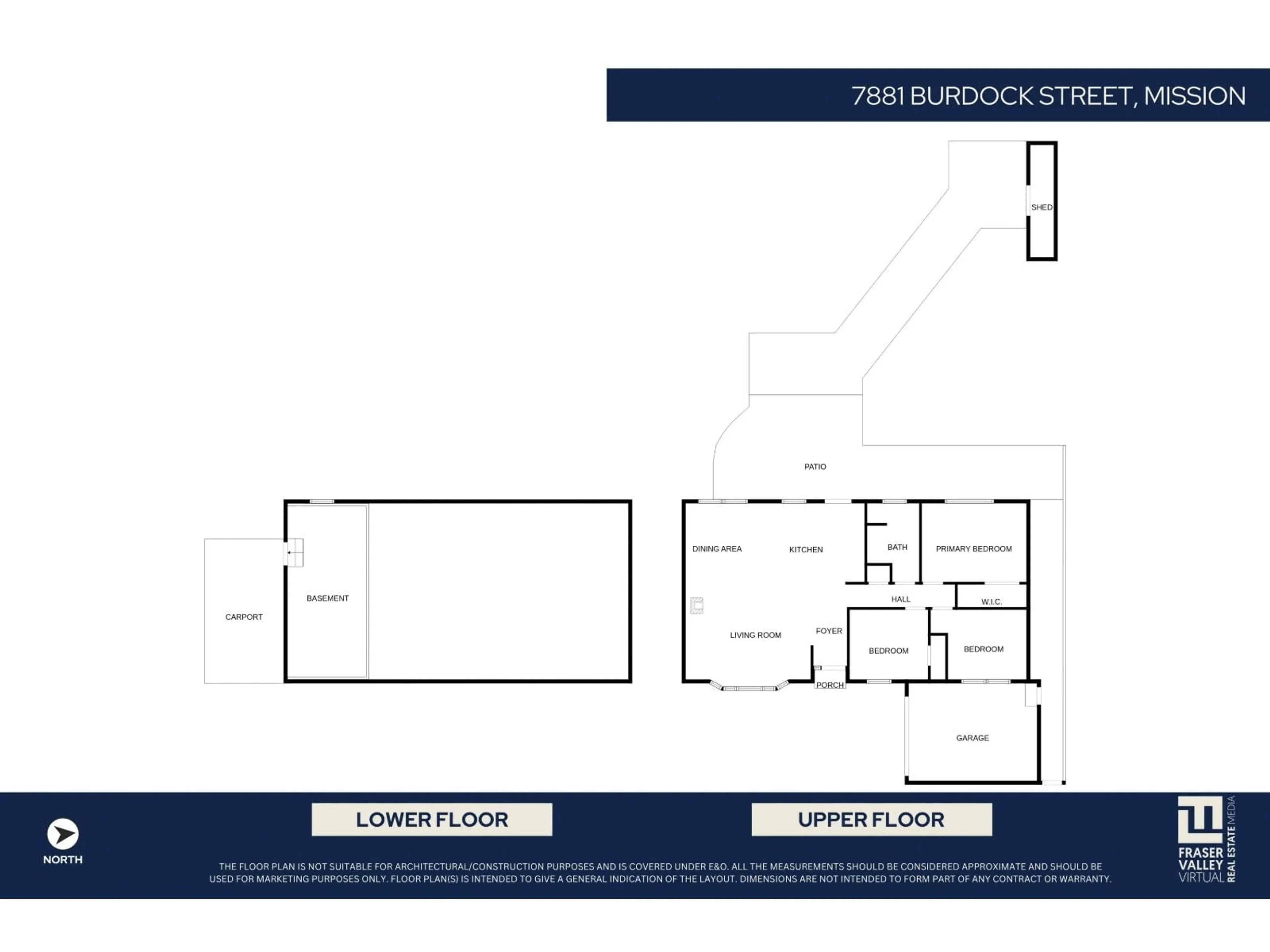 Floor plan for 7881 BURDOCK STREET, Mission British Columbia V2V4Y5