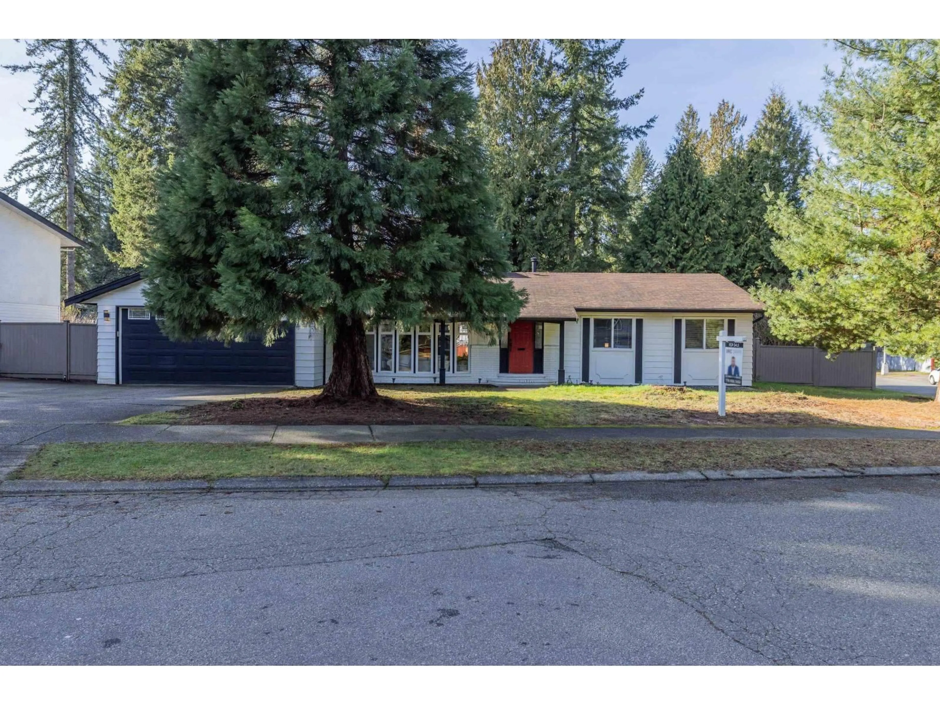 Home with vinyl exterior material, street for 4671 197A STREET, Langley British Columbia V3A5H7