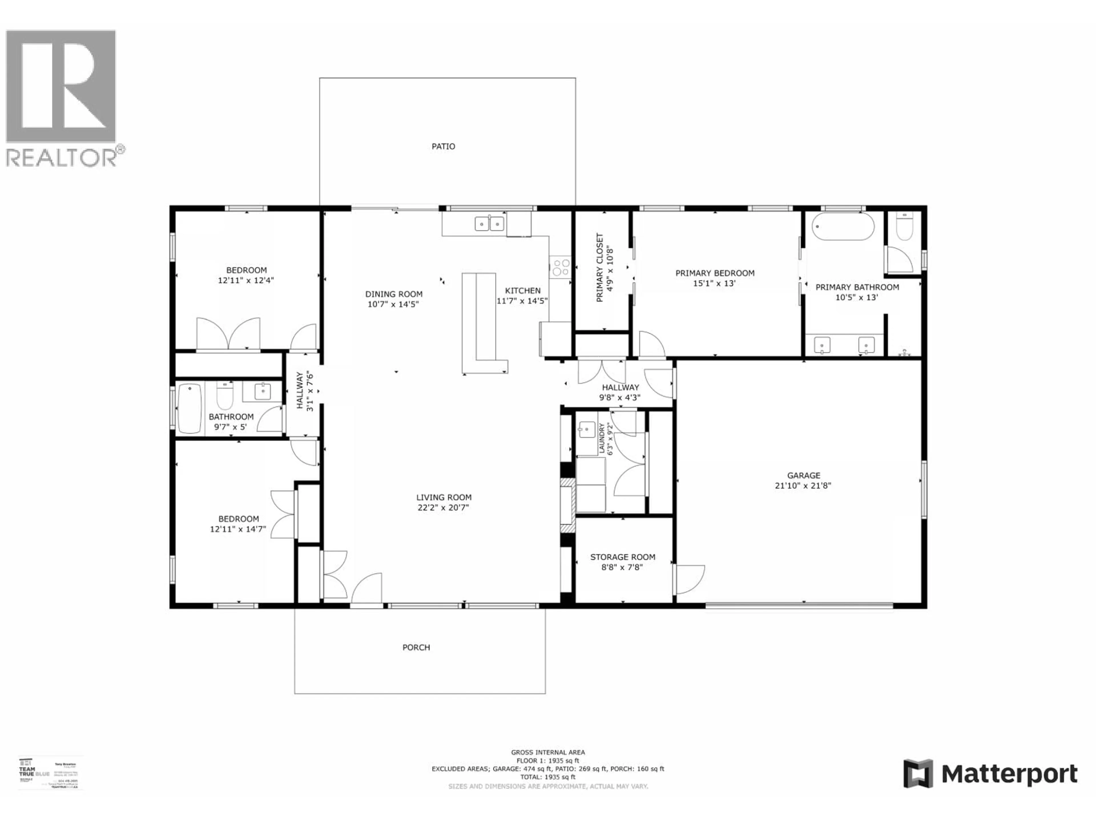 Floor plan for 2061 TWIN CREEKS ROAD, Langdale British Columbia V0N1V6