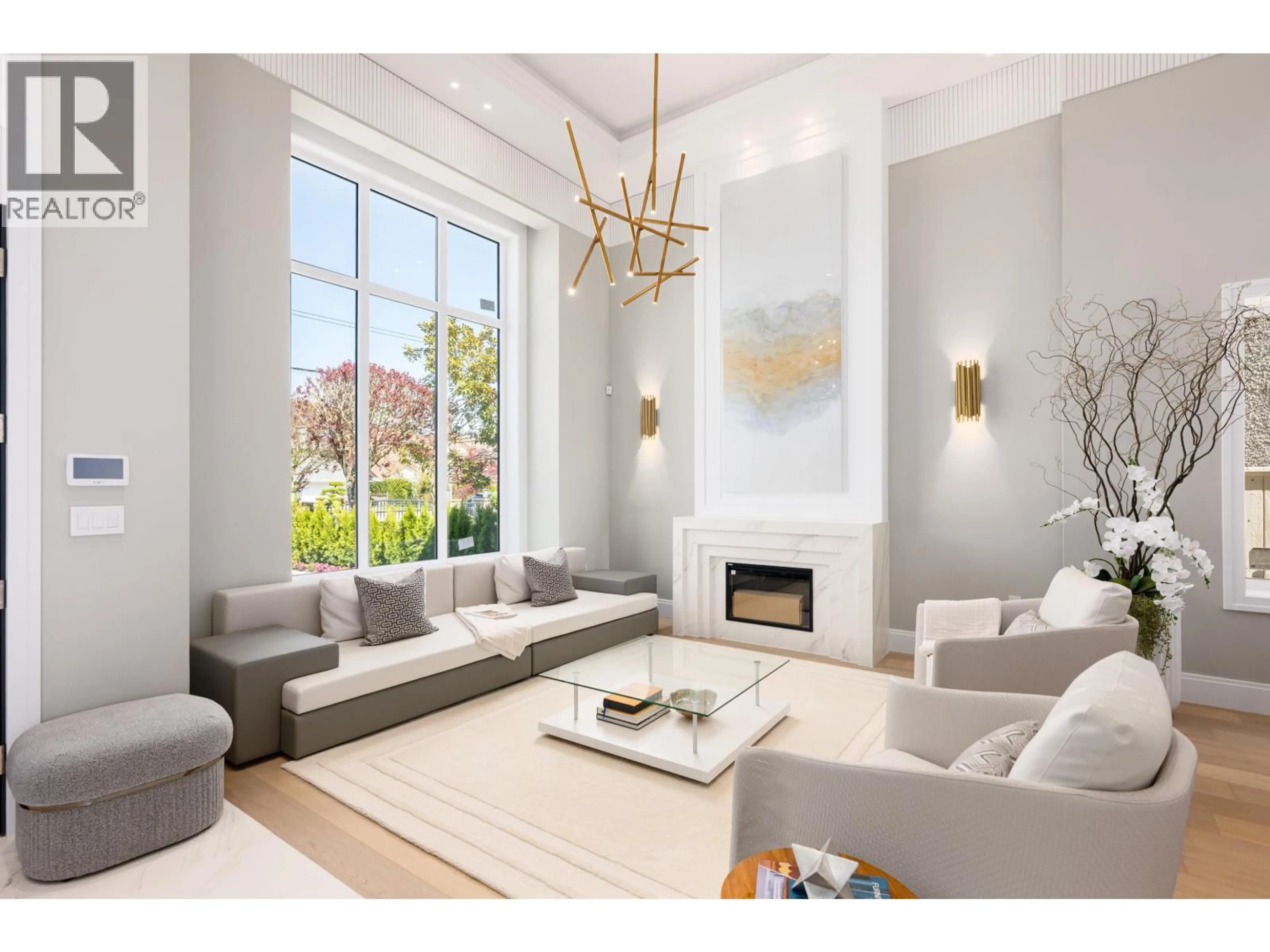 Living room with furniture, unknown for 6120 MAPLE ROAD, Richmond British Columbia V7E1G5