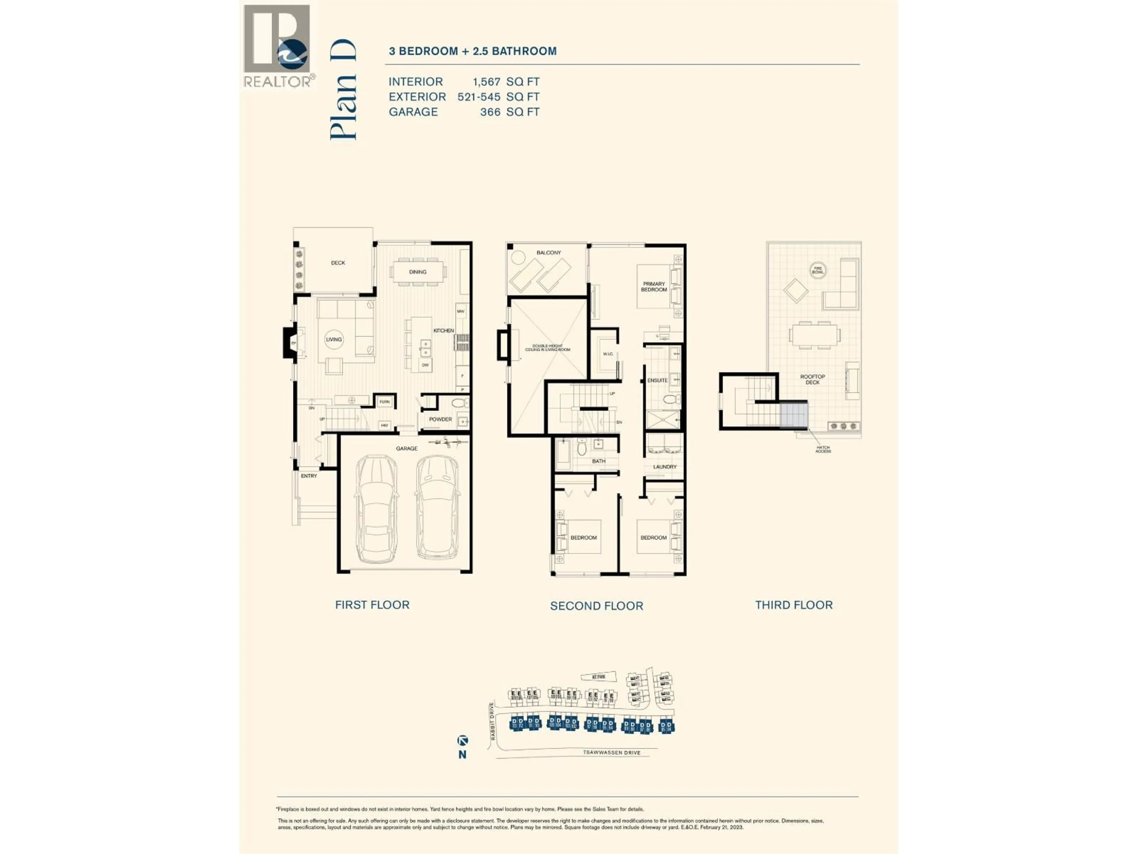 Floor plan for 96 - 2426 RABBIT DRIVE, Tsawwassen British Columbia V4M0E1