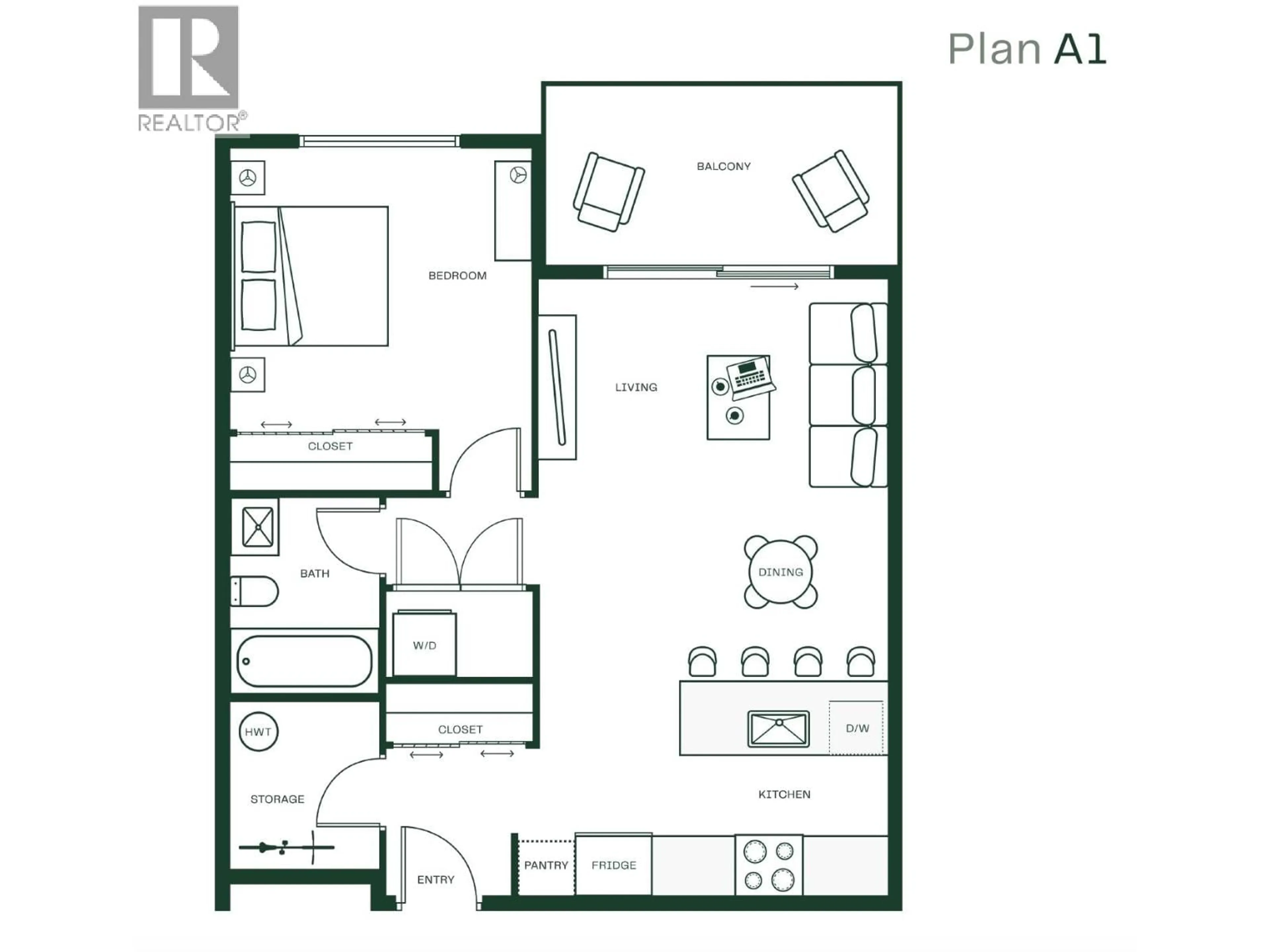 Floor plan for 410 - 1050 FINCH DRIVE, Squamish British Columbia V0V0V0