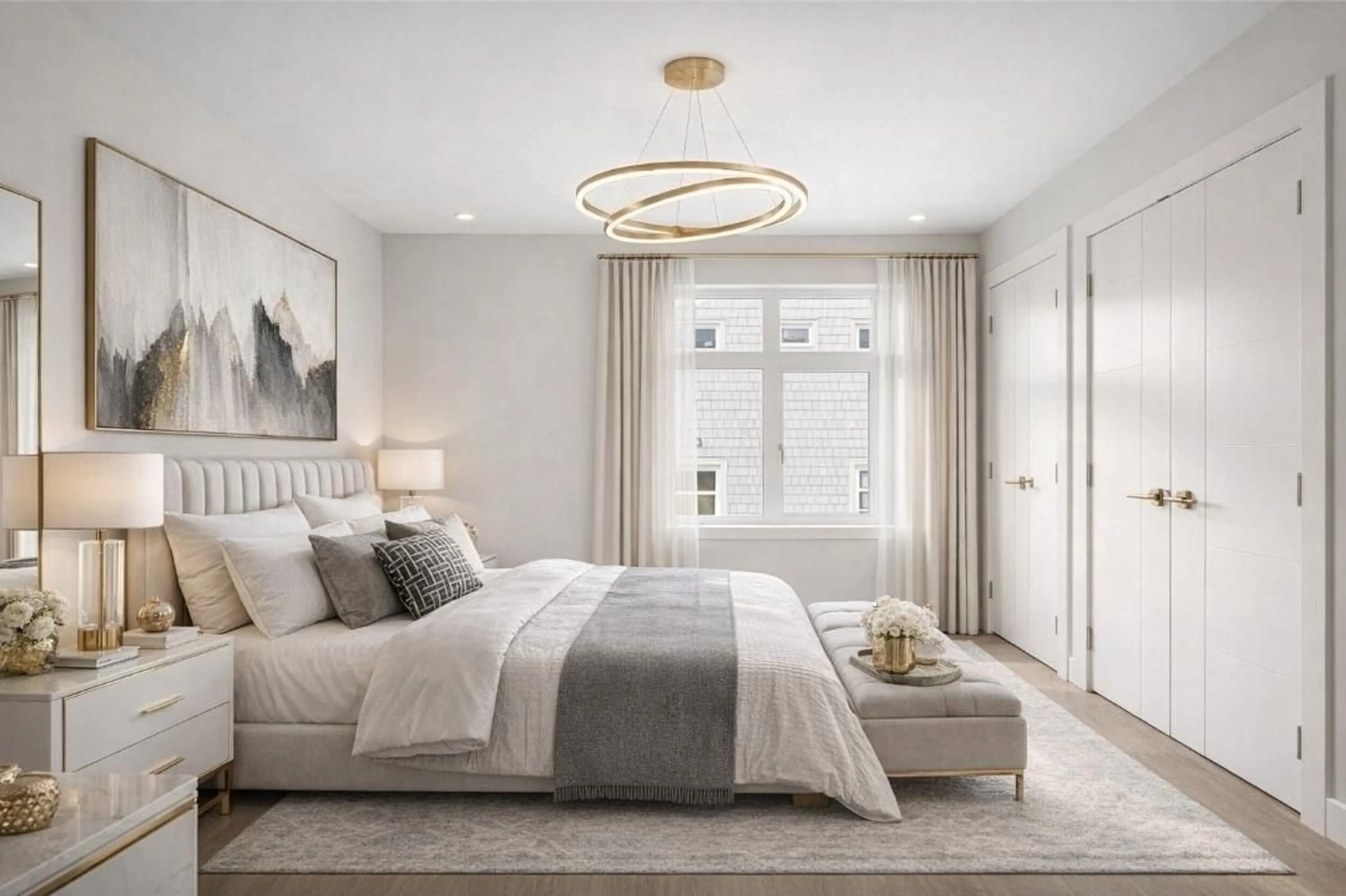 Bedroom with bed, unknown for 1 - 14391 61A AVENUE, Surrey British Columbia V3X0E5