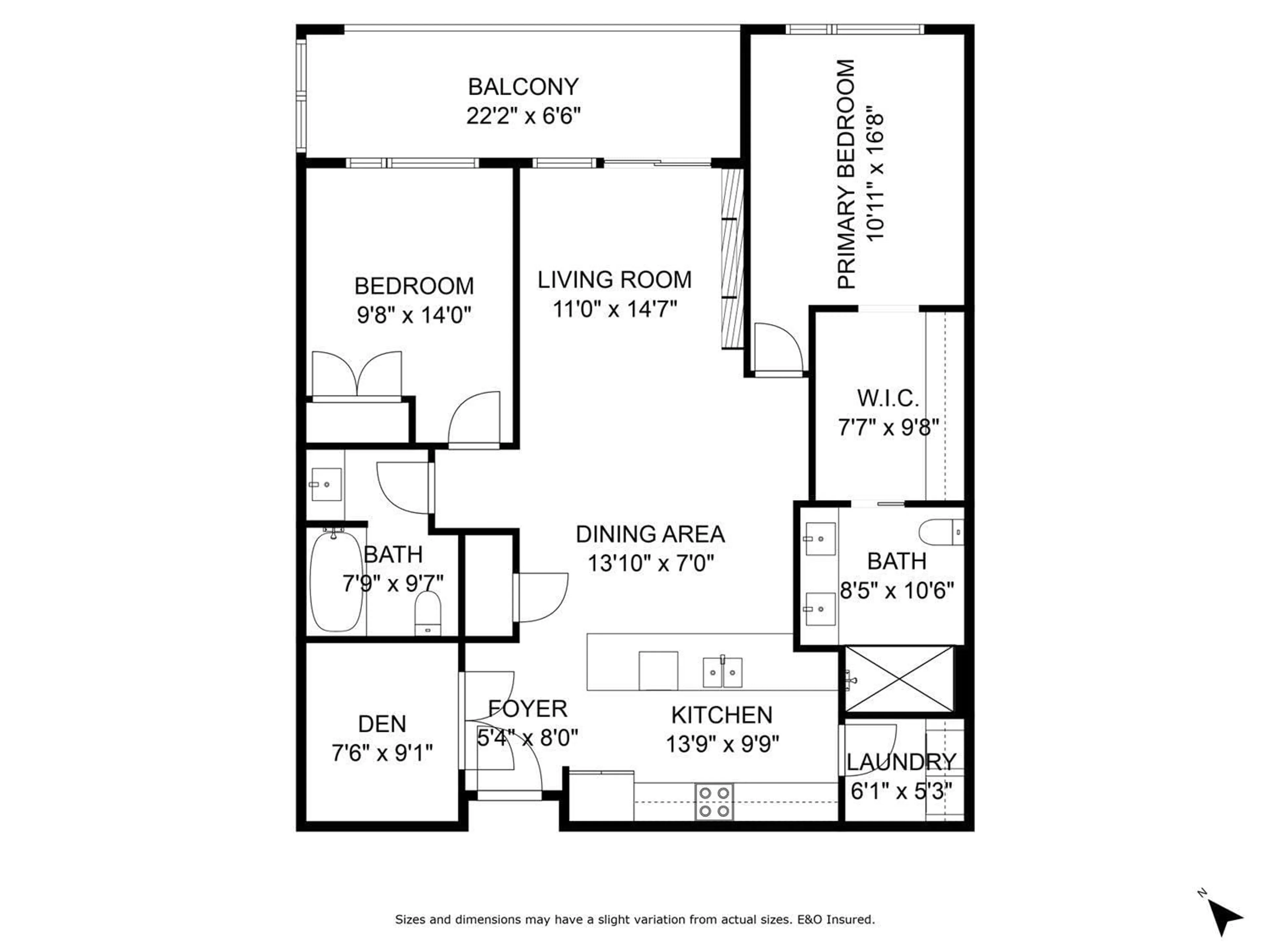 Floor plan for 408 - 45757 WATSON ROAD, Chilliwack British Columbia V2R2H1