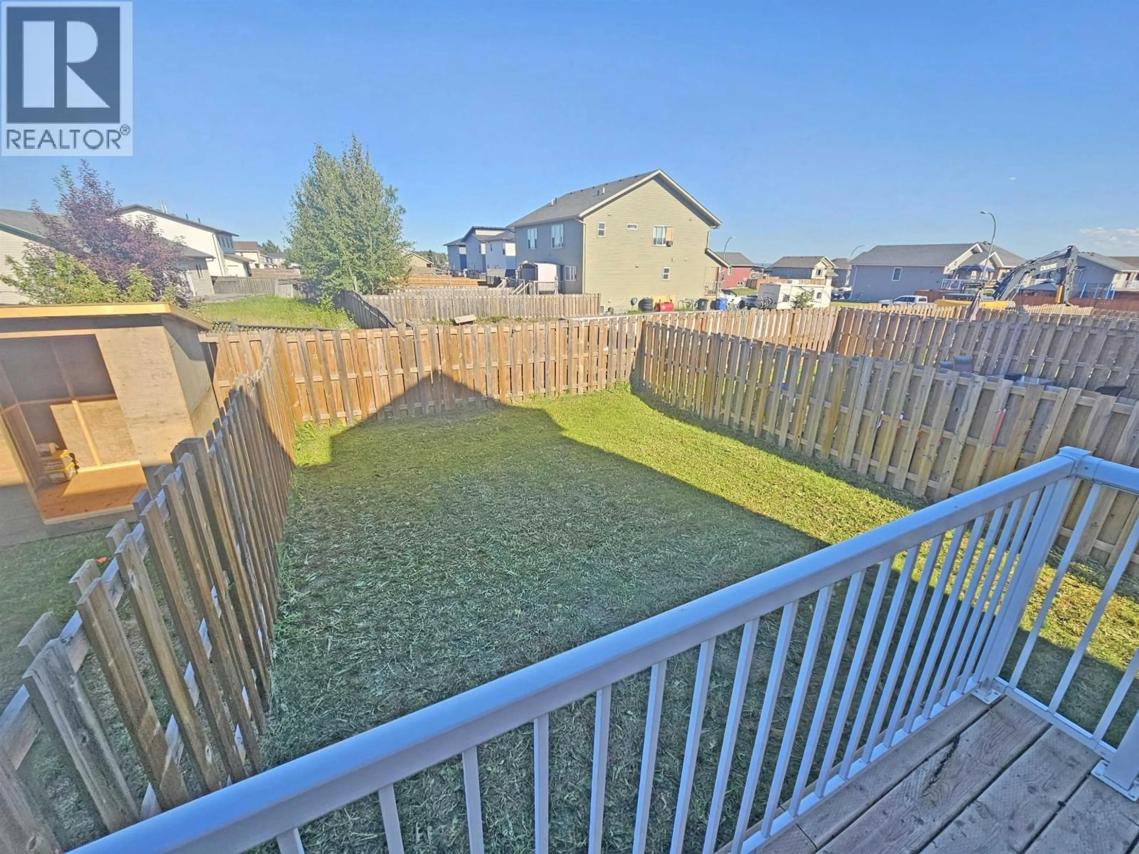 Patio, water/lake/river/ocean view for 8713 82 STREET, Fort St. John British Columbia V1J0P5