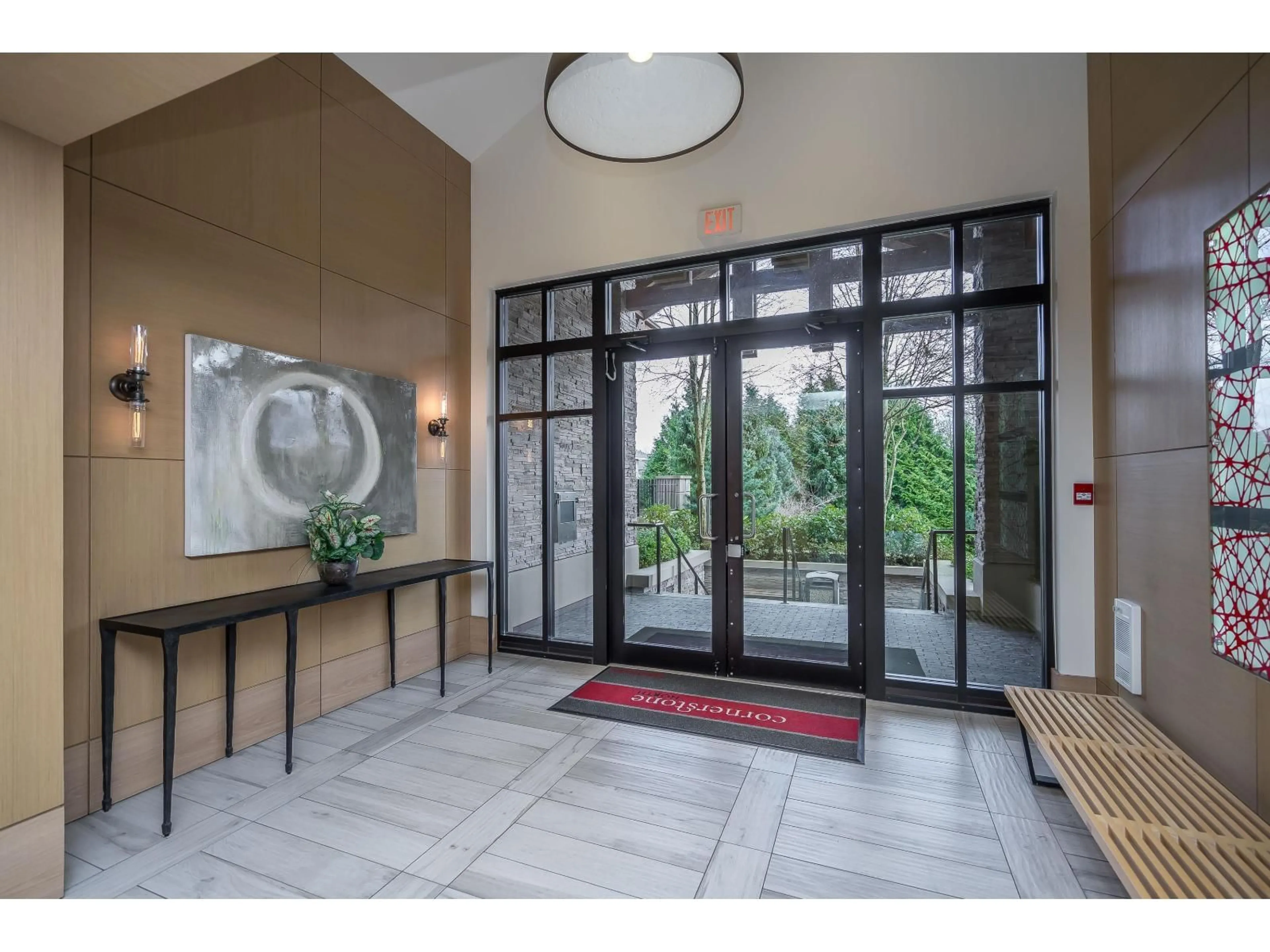Indoor foyer for 214 - 5655 210A STREET, Langley British Columbia V3A0G4