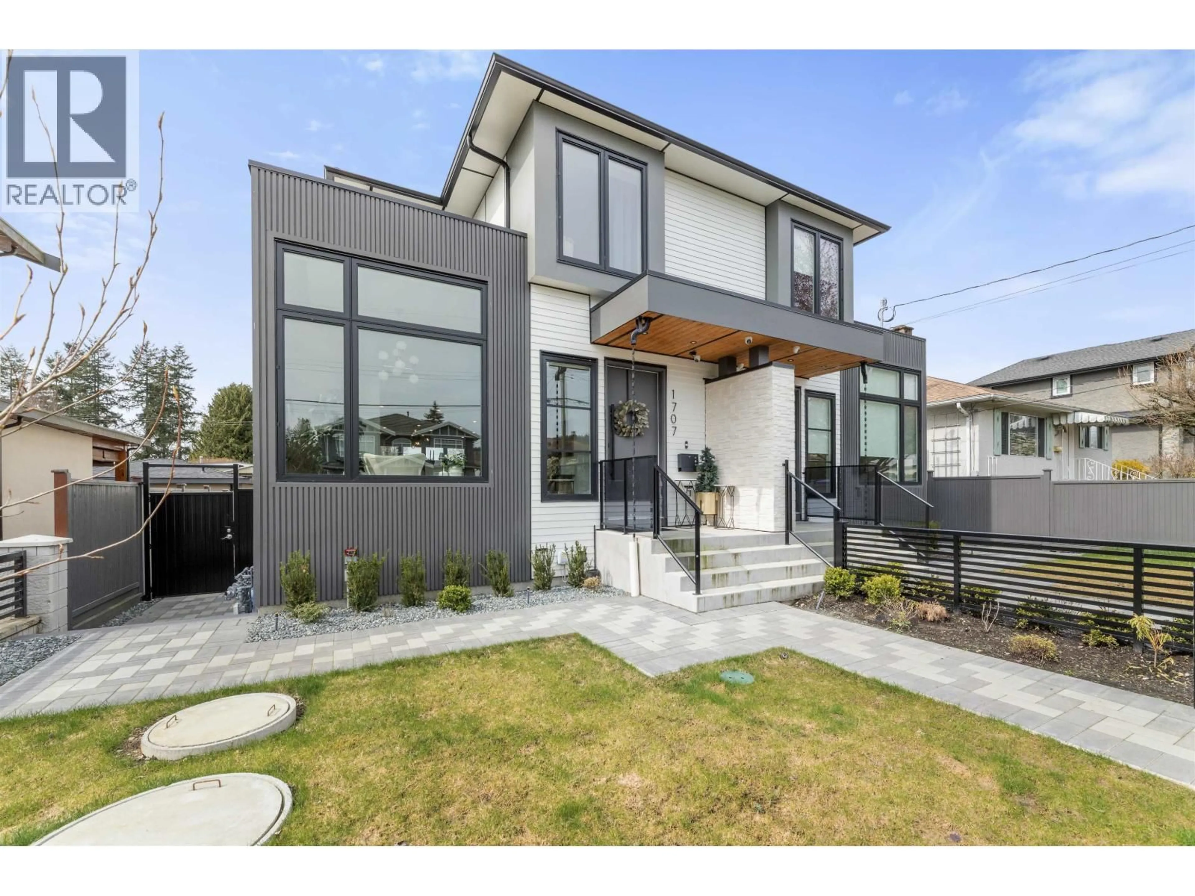 Home with brick exterior material, street for 1707 BLAINE AVENUE, Burnaby British Columbia V5A2L9