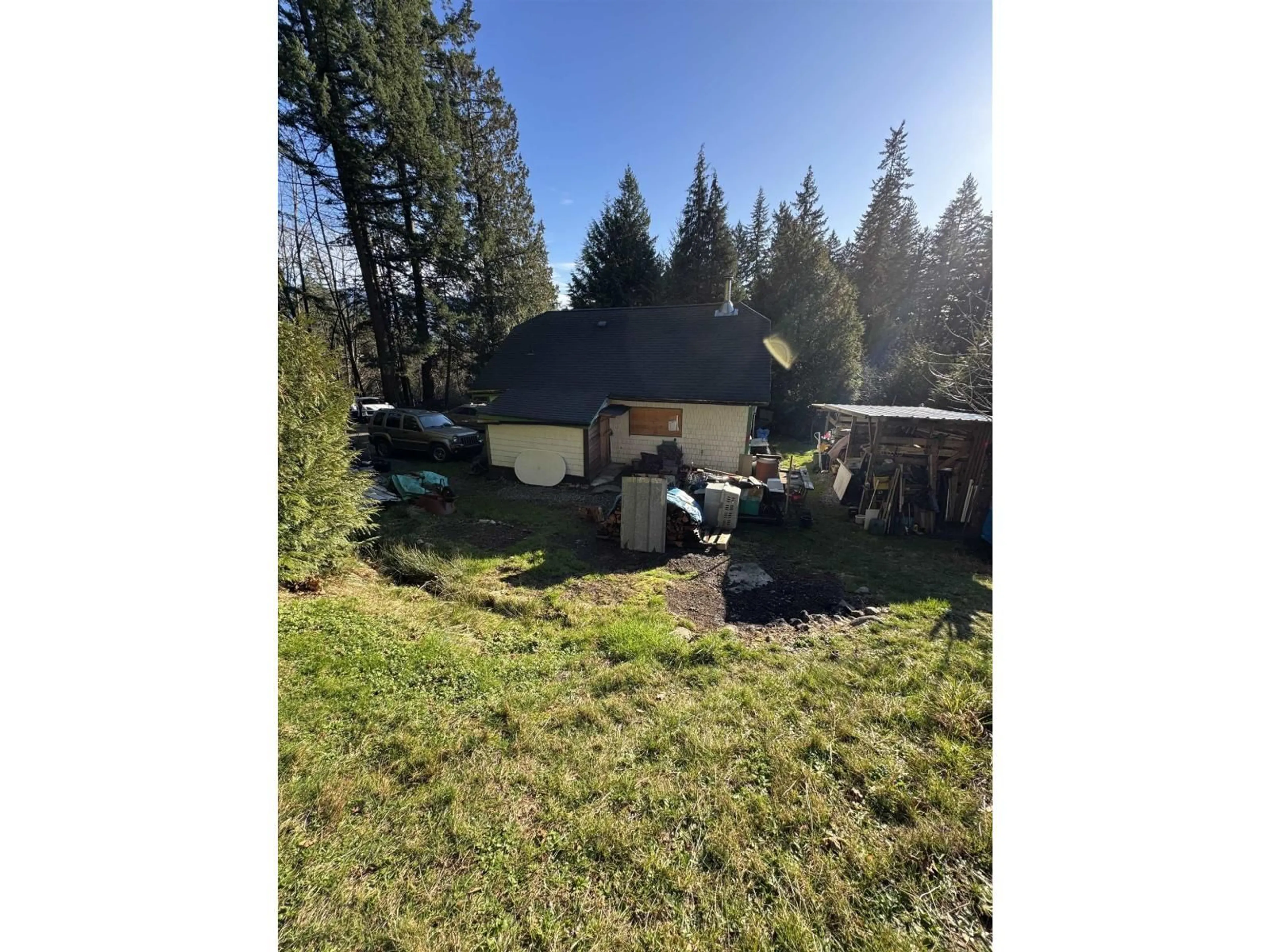 A pic from outside/outdoor area/front of a property/back of a property/a pic from drone, forest/trees view for 2391 LOUGHEED HIGHWAY, Agassiz British Columbia V0M1A1