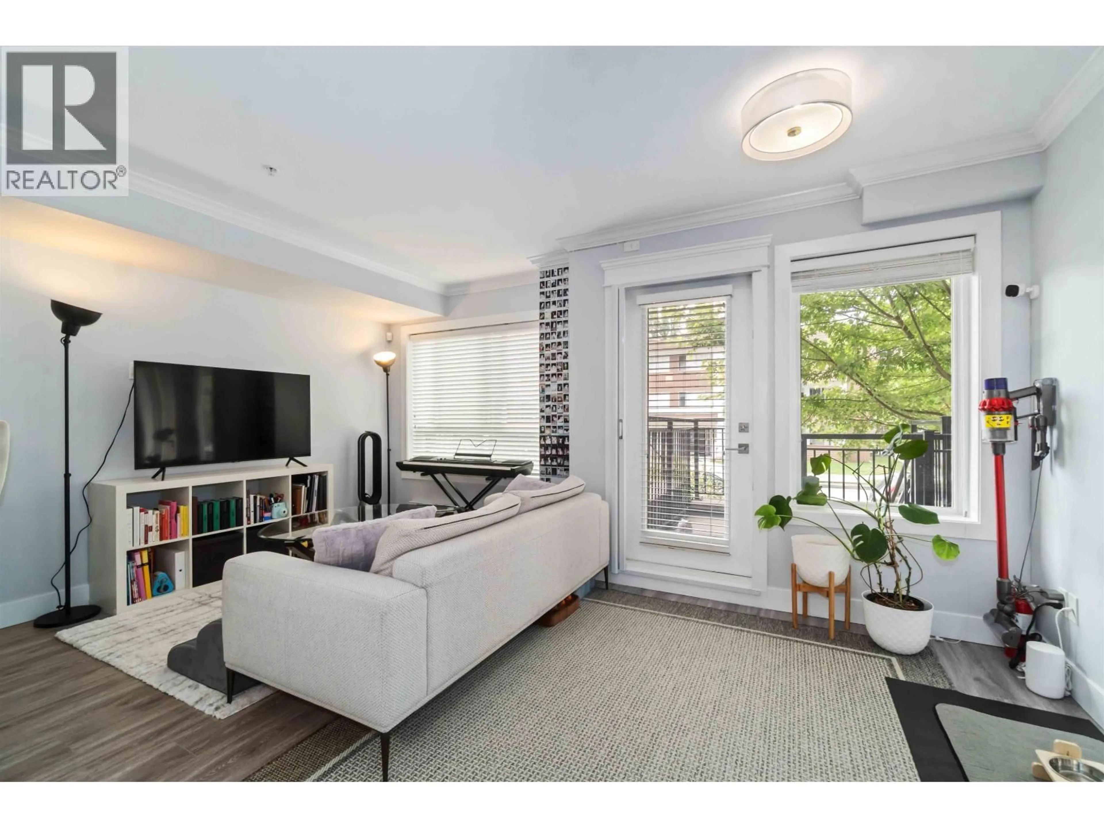 Living room with furniture, unknown for 104 - 2229 ATKINS AVENUE, Port Coquitlam British Columbia V3C1Y5