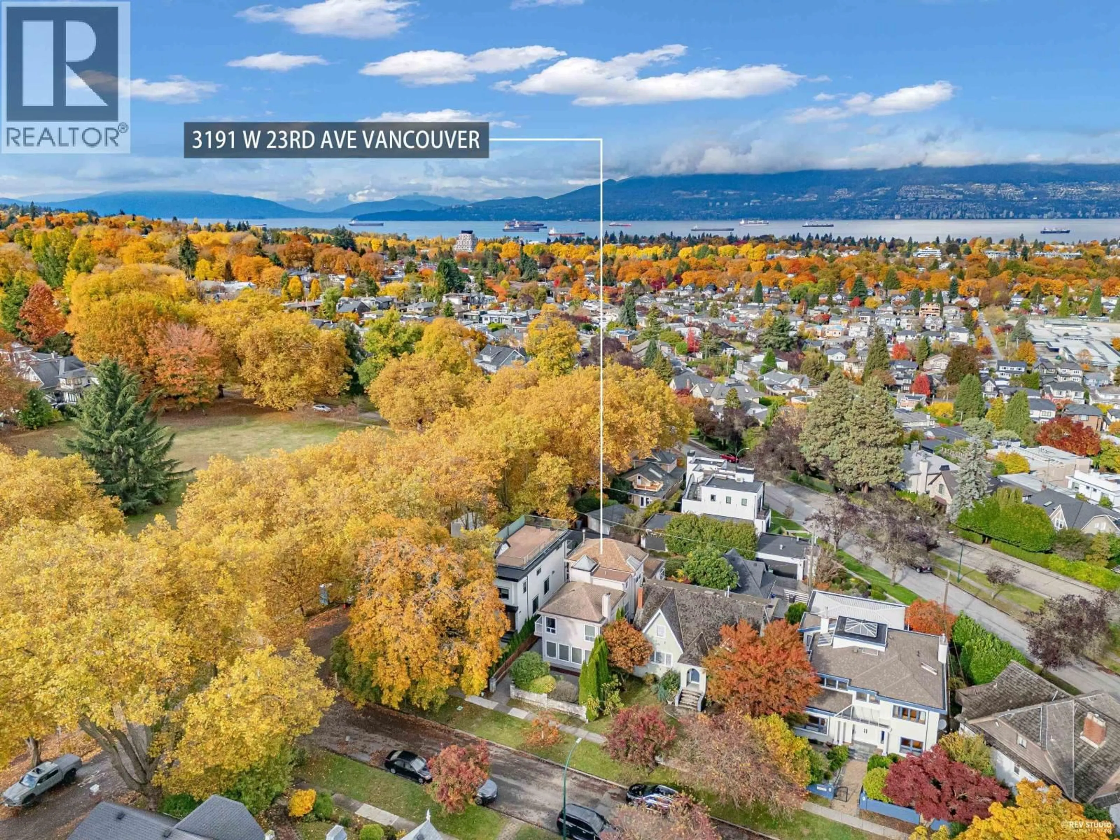 A pic from outside/outdoor area/front of a property/back of a property/a pic from drone, water/lake/river/ocean view for 3191 23RD AVENUE, Vancouver British Columbia V6L1P7