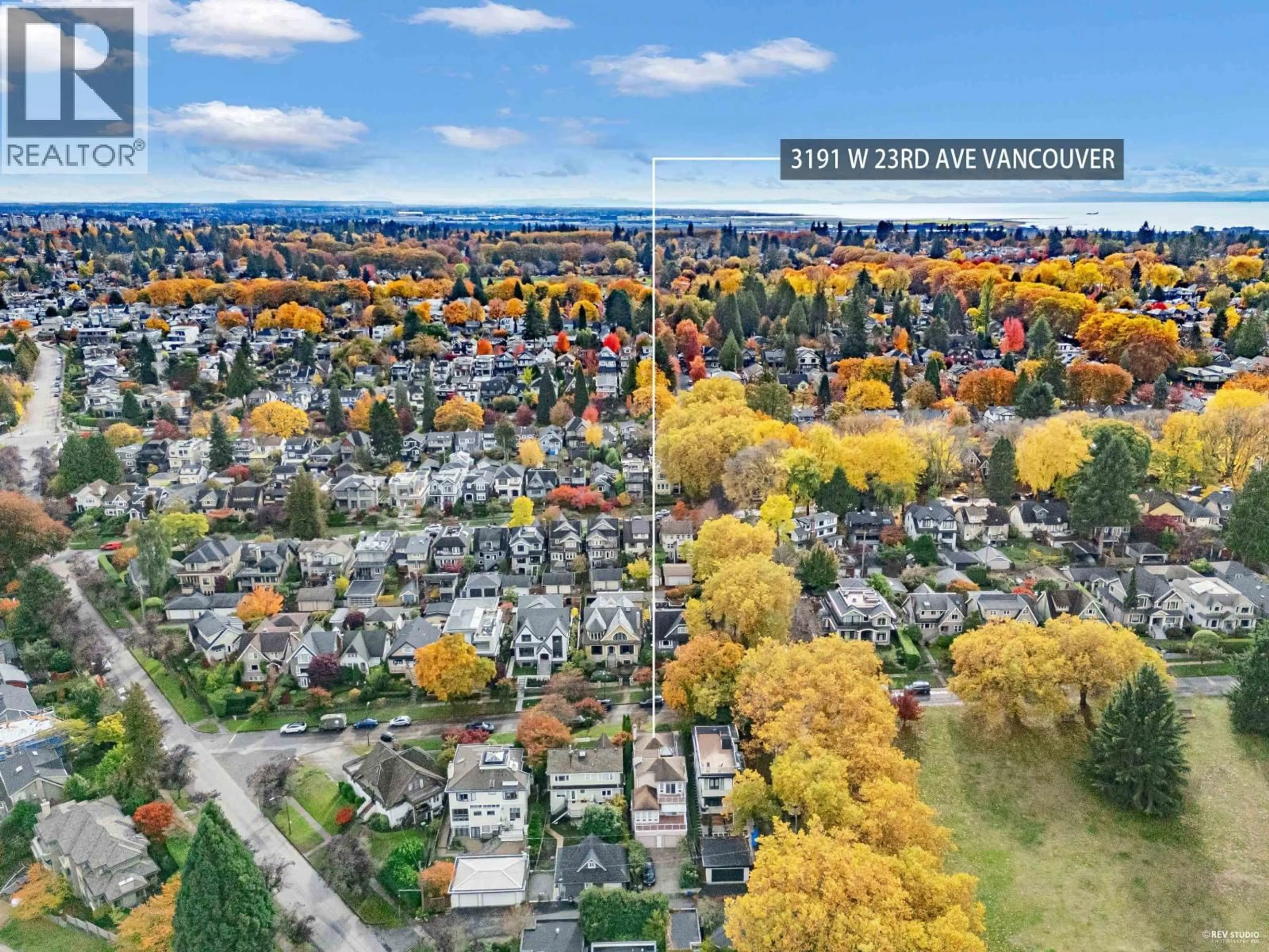 A pic from outside/outdoor area/front of a property/back of a property/a pic from drone, mountain view for 3191 23RD AVENUE, Vancouver British Columbia V6L1P7