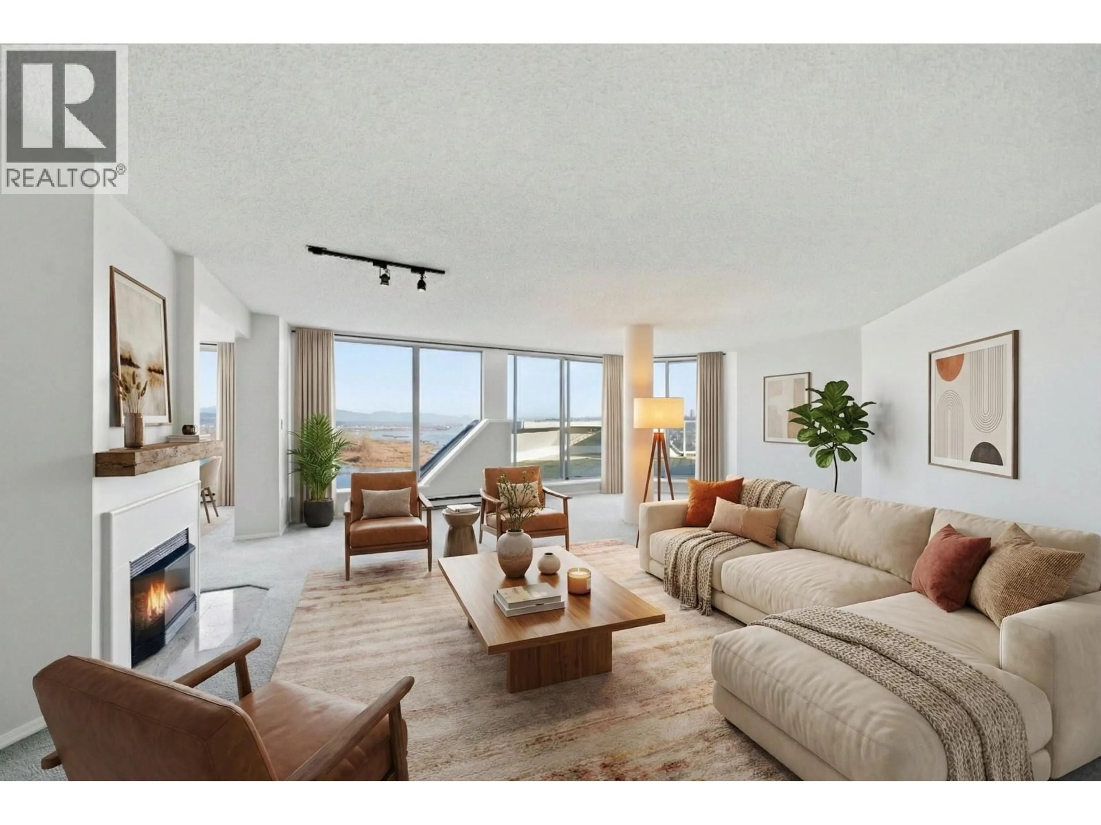 Living room with furniture, unknown for 1703 - 71 JAMIESON COURT, New Westminster British Columbia V3L5R4