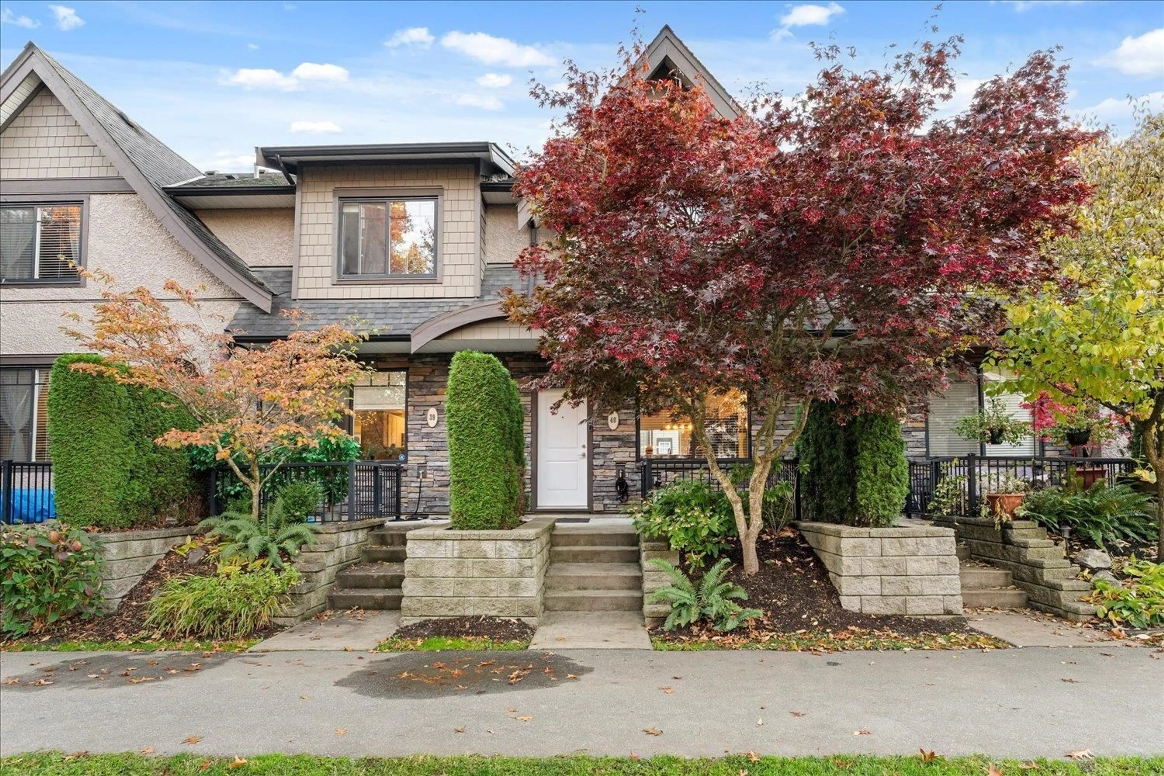 Home with brick exterior material, street for 40 - 6895 188 STREET, Surrey British Columbia V4N6M3