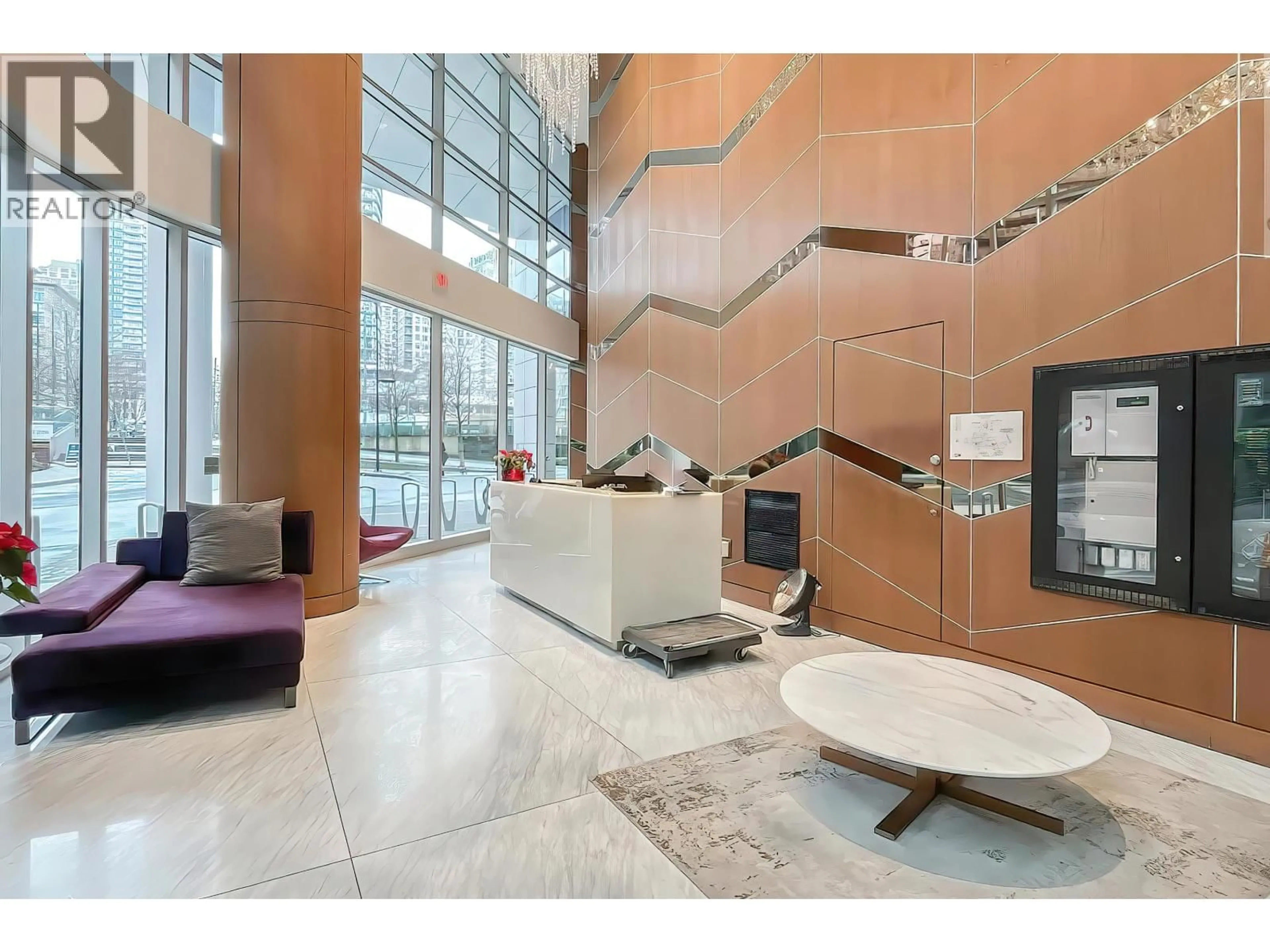 Lobby for 1507 - 68 SMITHE STREET, Vancouver British Columbia V6B0P4
