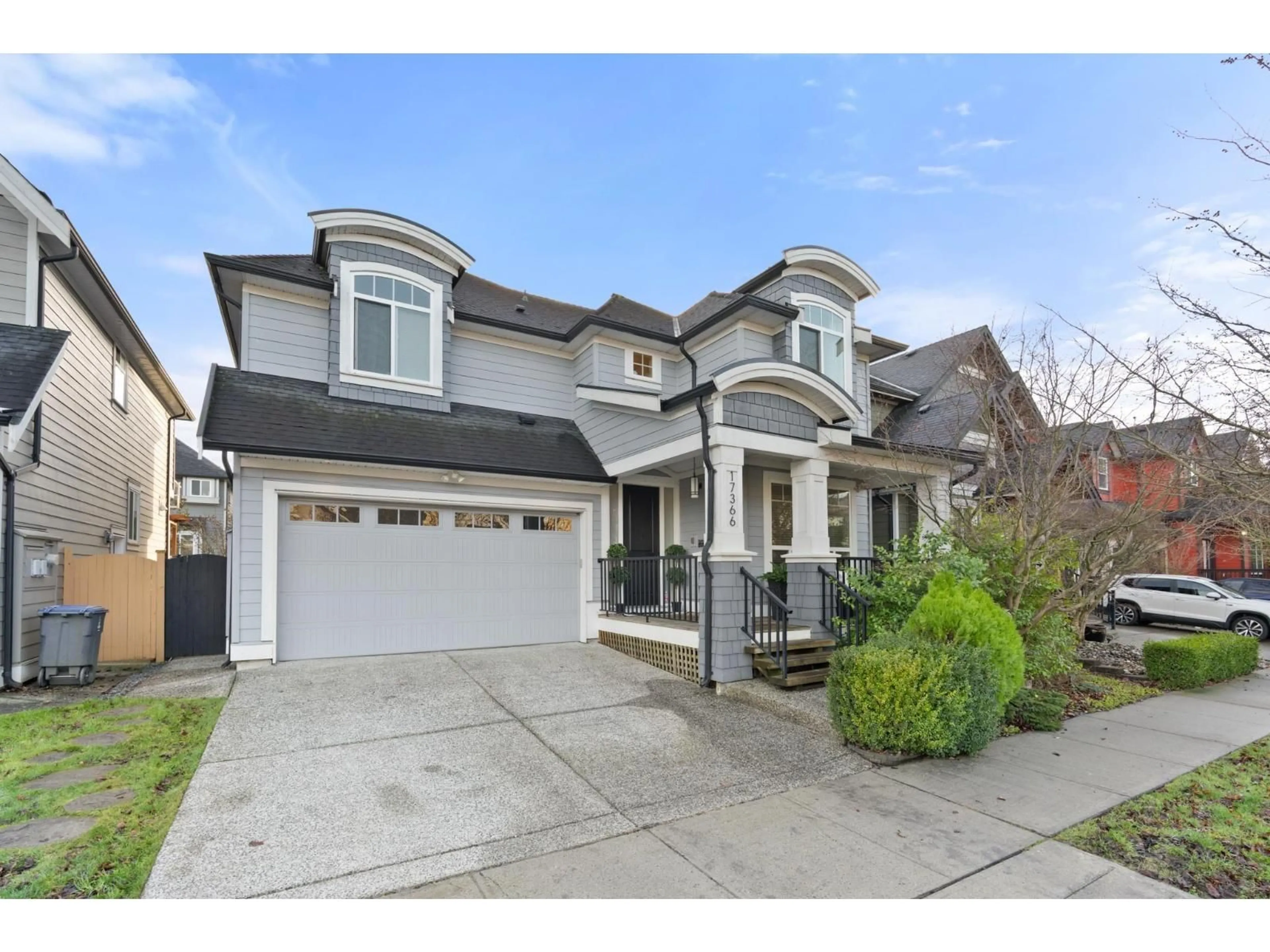 Home with brick exterior material, street for 17366 0B AVENUE, Surrey British Columbia V3Z8L2