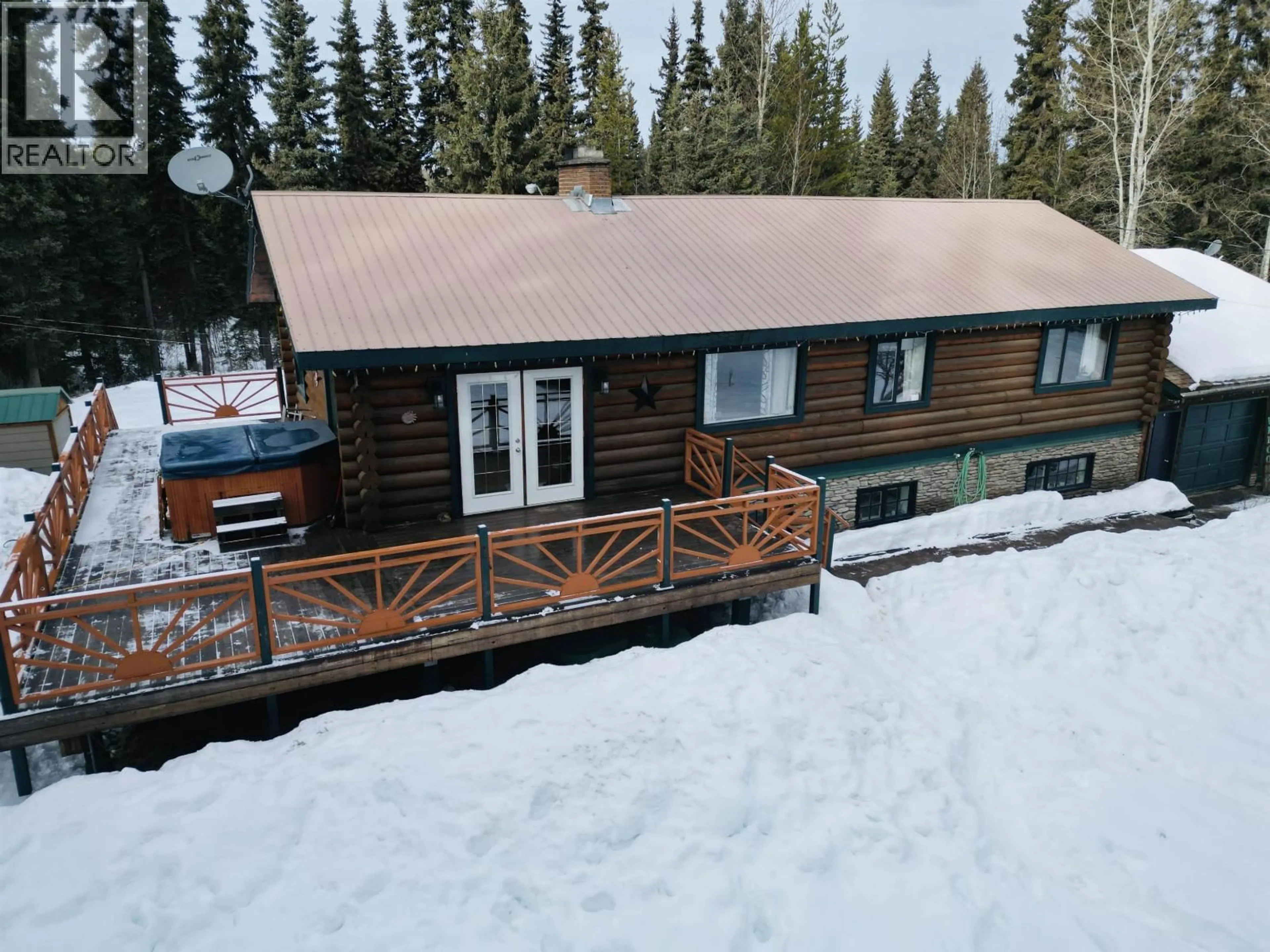 A pic from outside/outdoor area/front of a property/back of a property/a pic from drone, unknown for 9059 BALD HILL ROAD, Burns Lake British Columbia V0J1E2