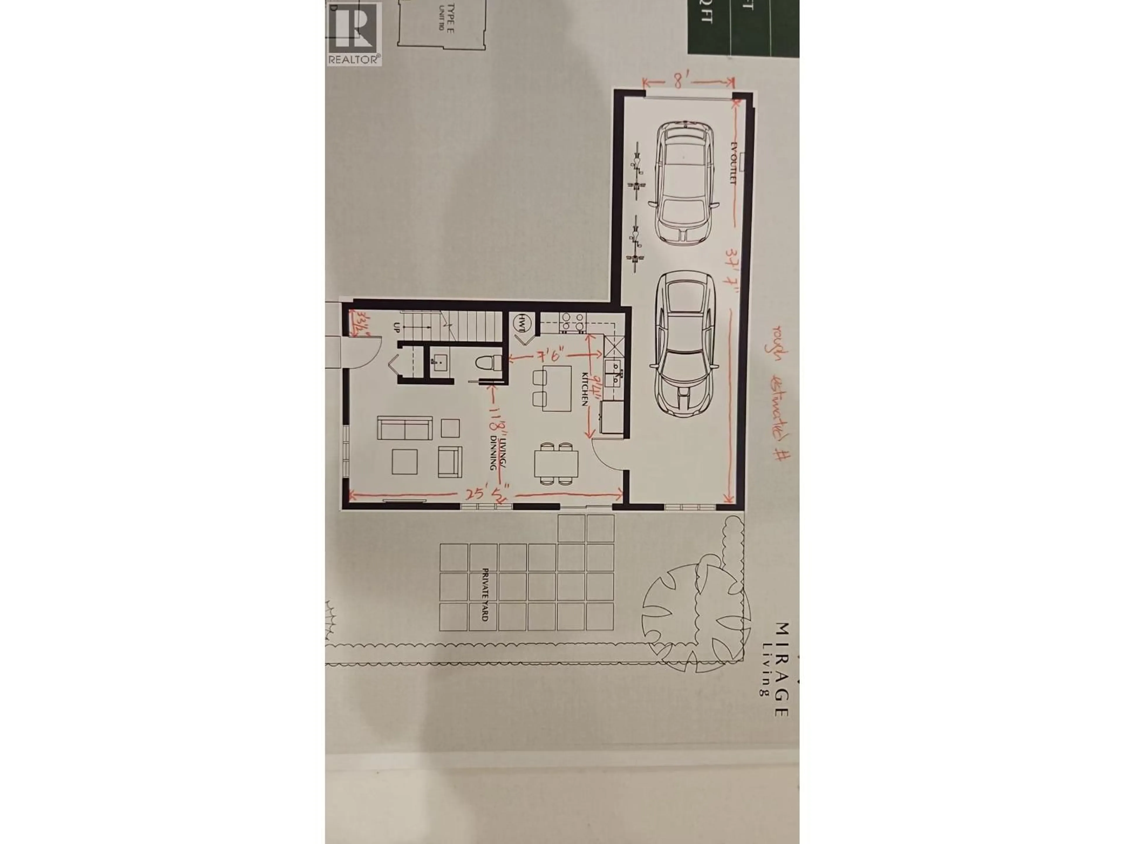 Floor plan for 105 - 8291 WILLIAMS ROAD, Richmond British Columbia V7A1G4