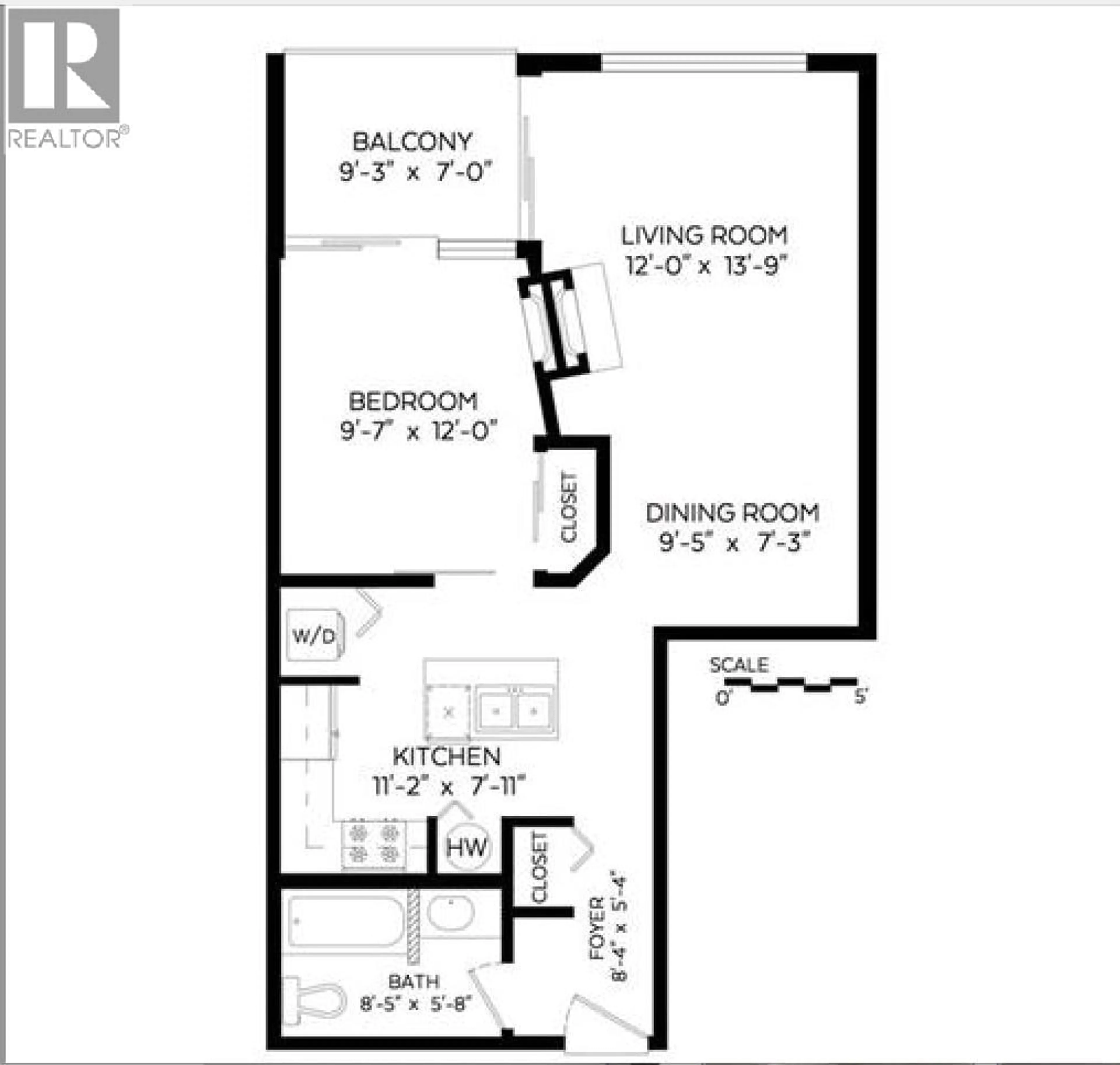 Floor plan for 303 - 2525 BLENHEIM STREET, Vancouver British Columbia V6K4W6
