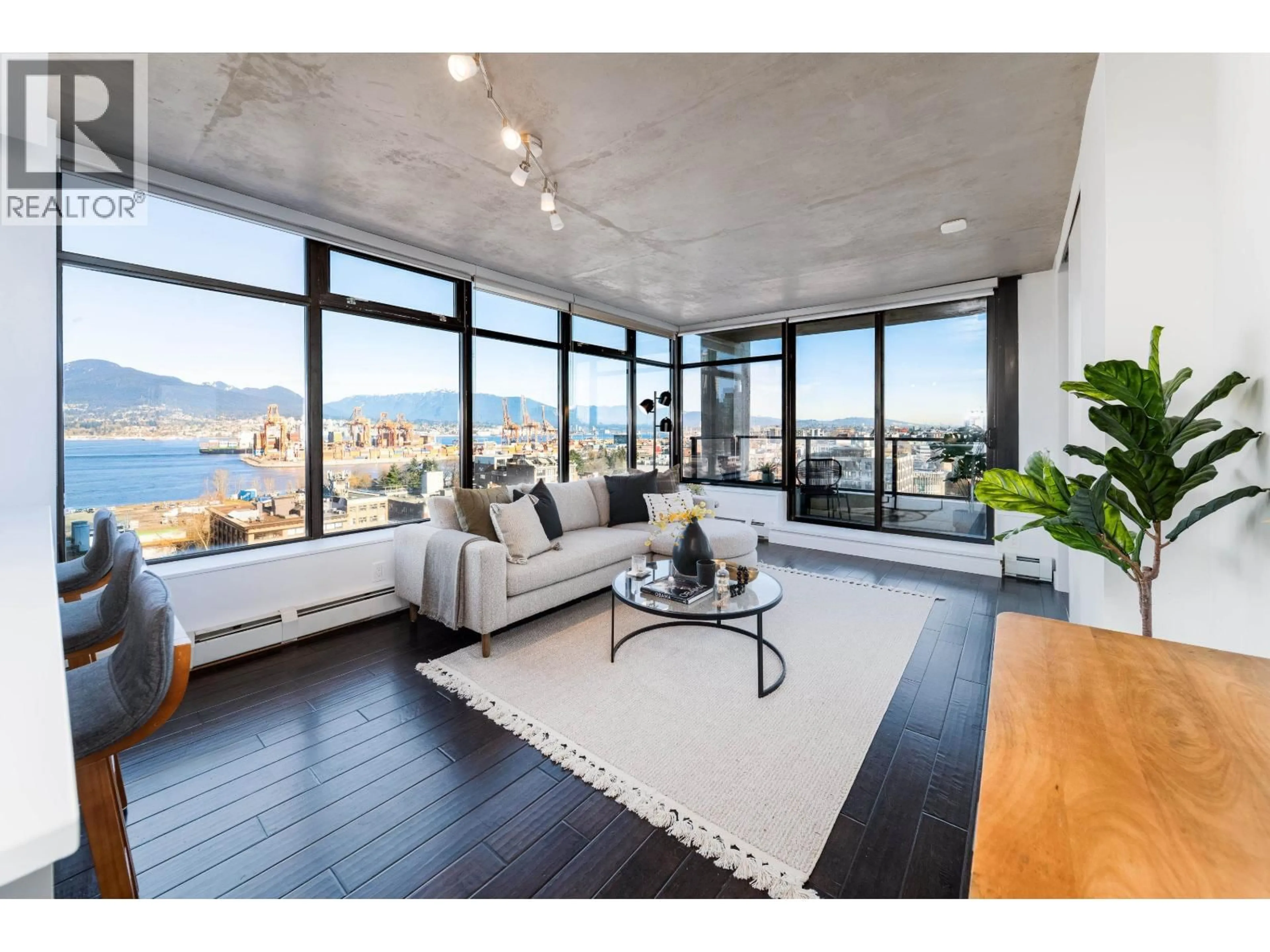 Living room with furniture, unknown for 1201 - 108 CORDOVA STREET, Vancouver British Columbia V6B0G5